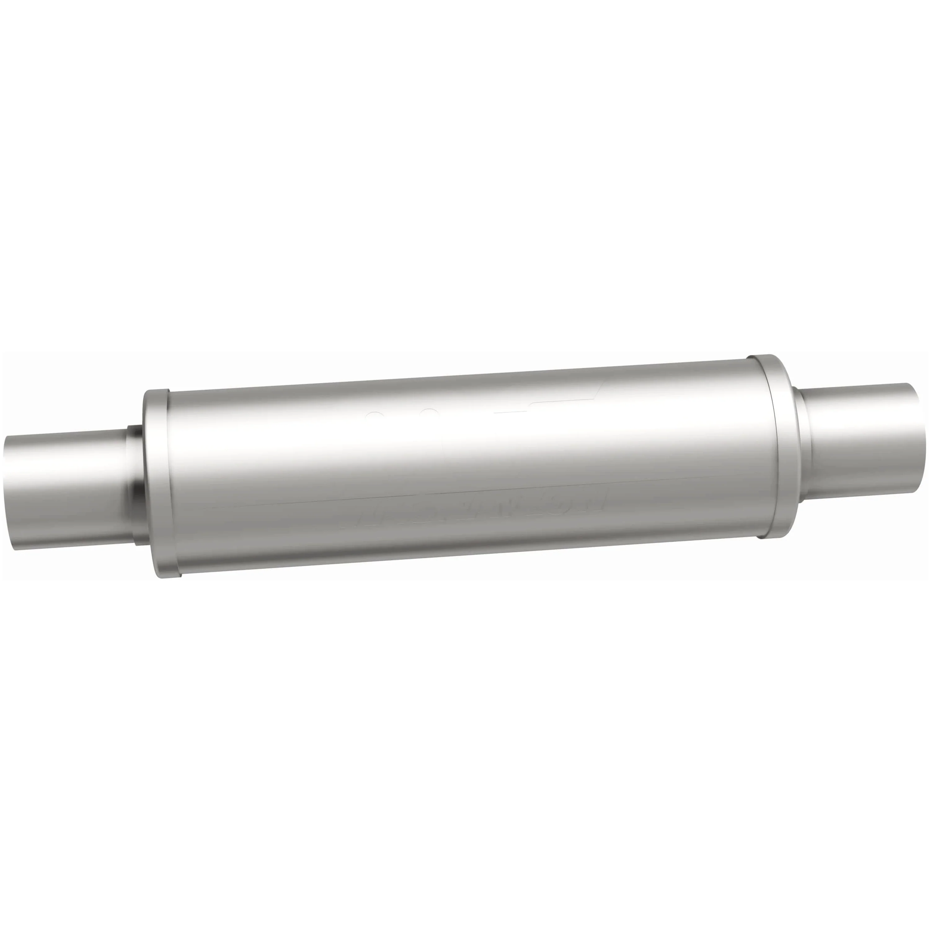 MagnaFlow 4 in. x 14 in. Round Straight-Through Performance Exhaust Muffler 10415 - Image 4