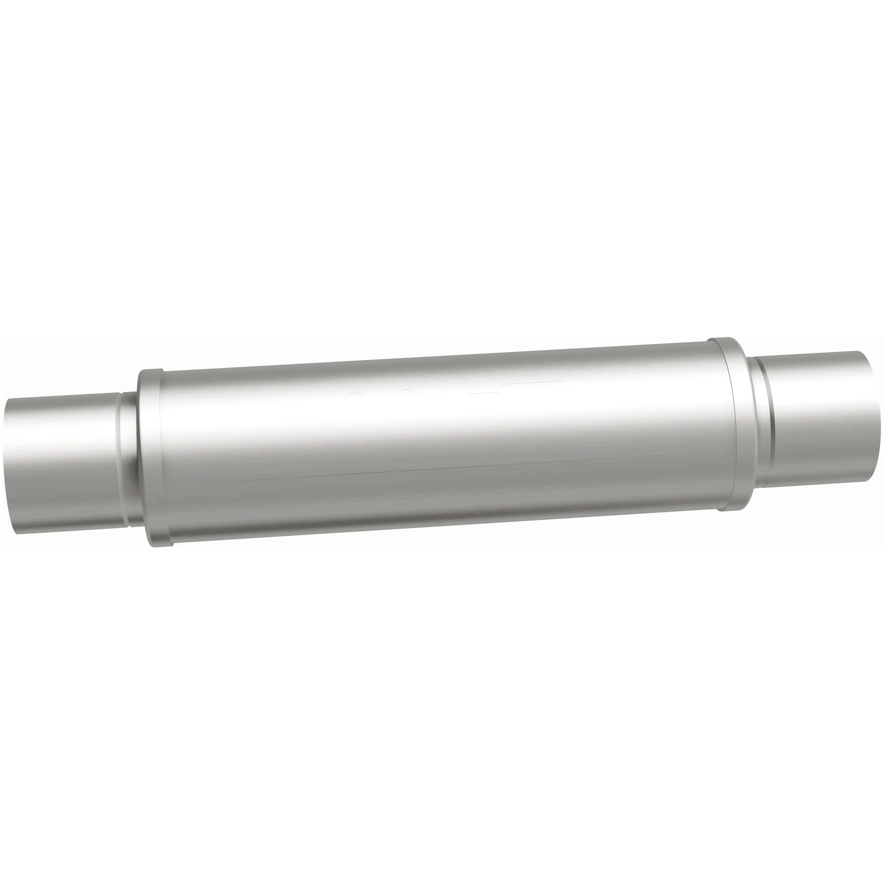 MagnaFlow 4 in. x 14 in. Round Straight-Through Performance Exhaust Muffler 10419 - Image 4