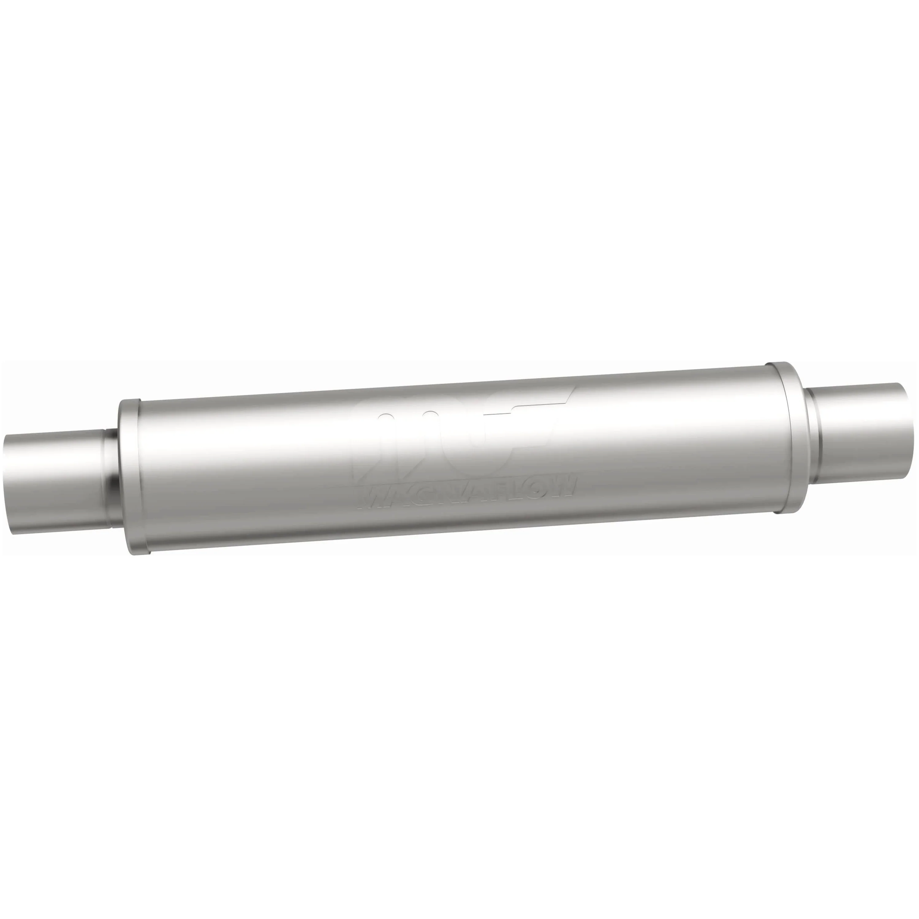 MagnaFlow 4 in. x 18 in. Round Straight-Through Performance Exhaust Muffler 10426 - Image 4
