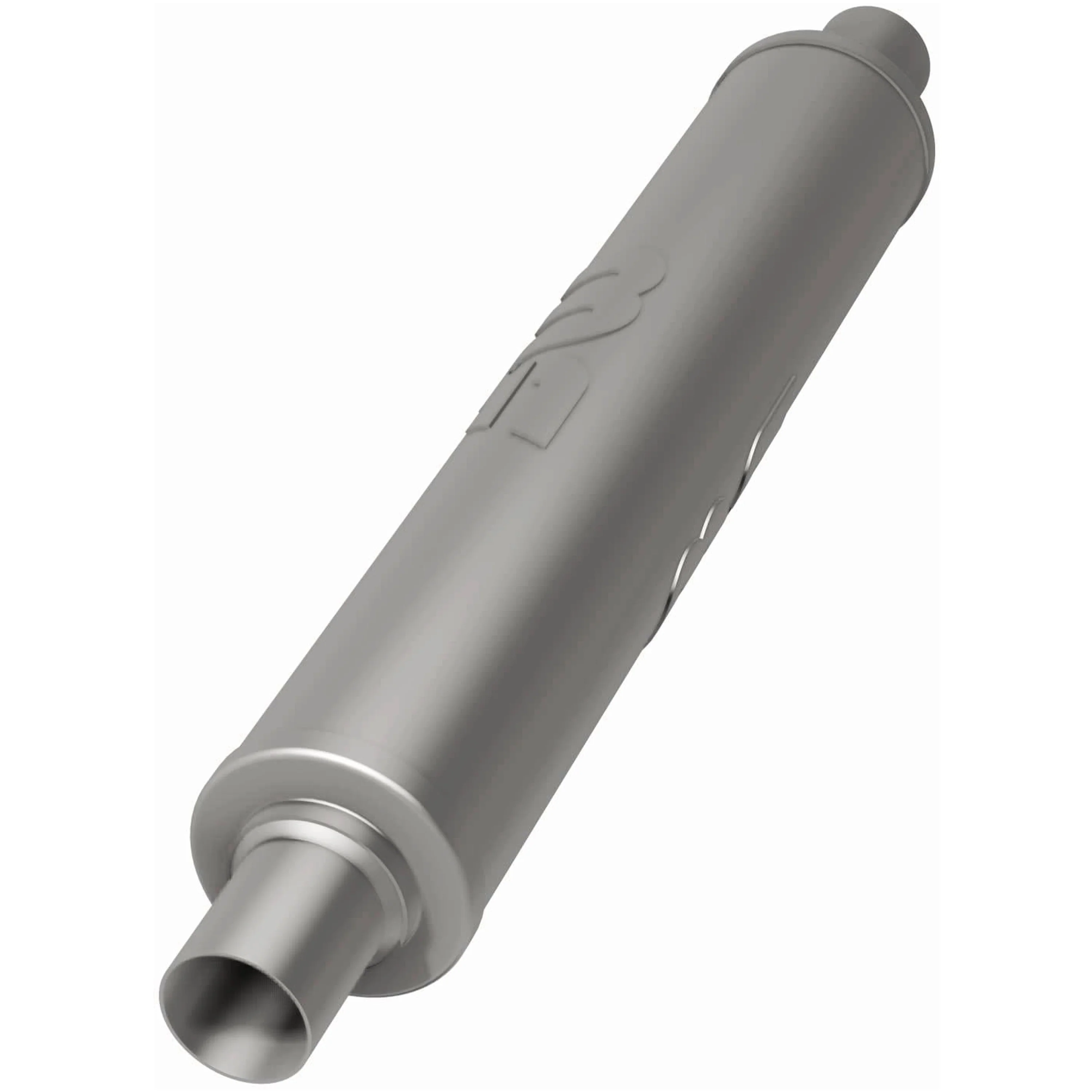 MagnaFlow 4 in. x 22 in. Round Straight-Through Performance Exhaust Muffler 10434 - Image 3