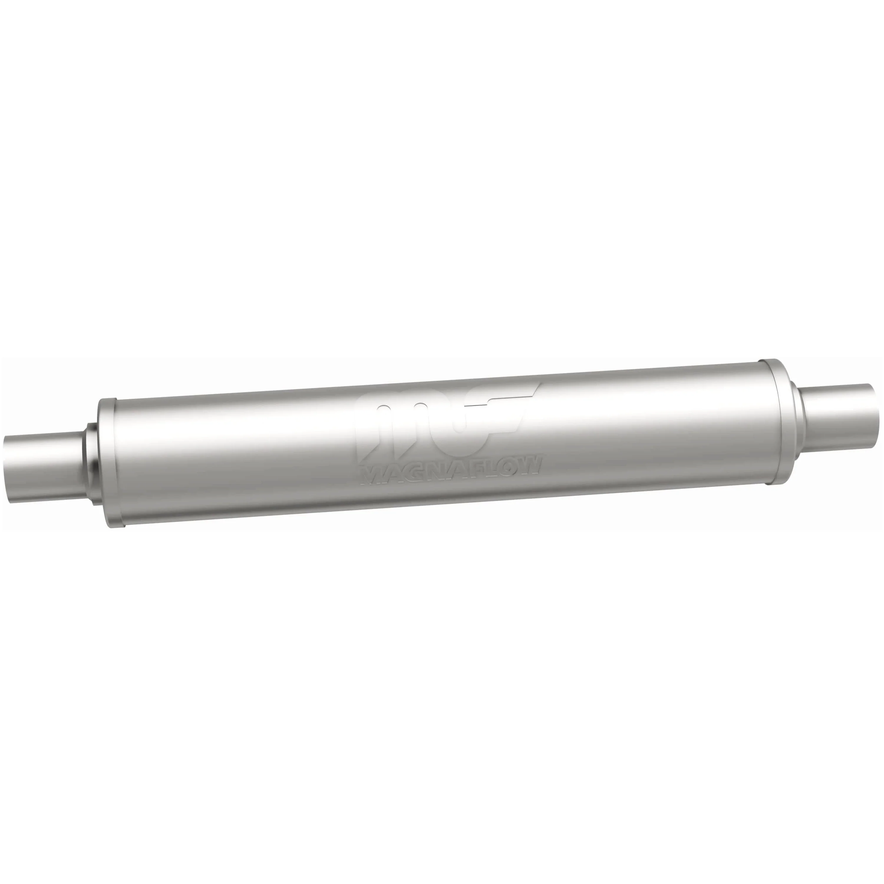 MagnaFlow 4 in. x 22 in. Round Straight-Through Performance Exhaust Muffler 10434 - Image 4