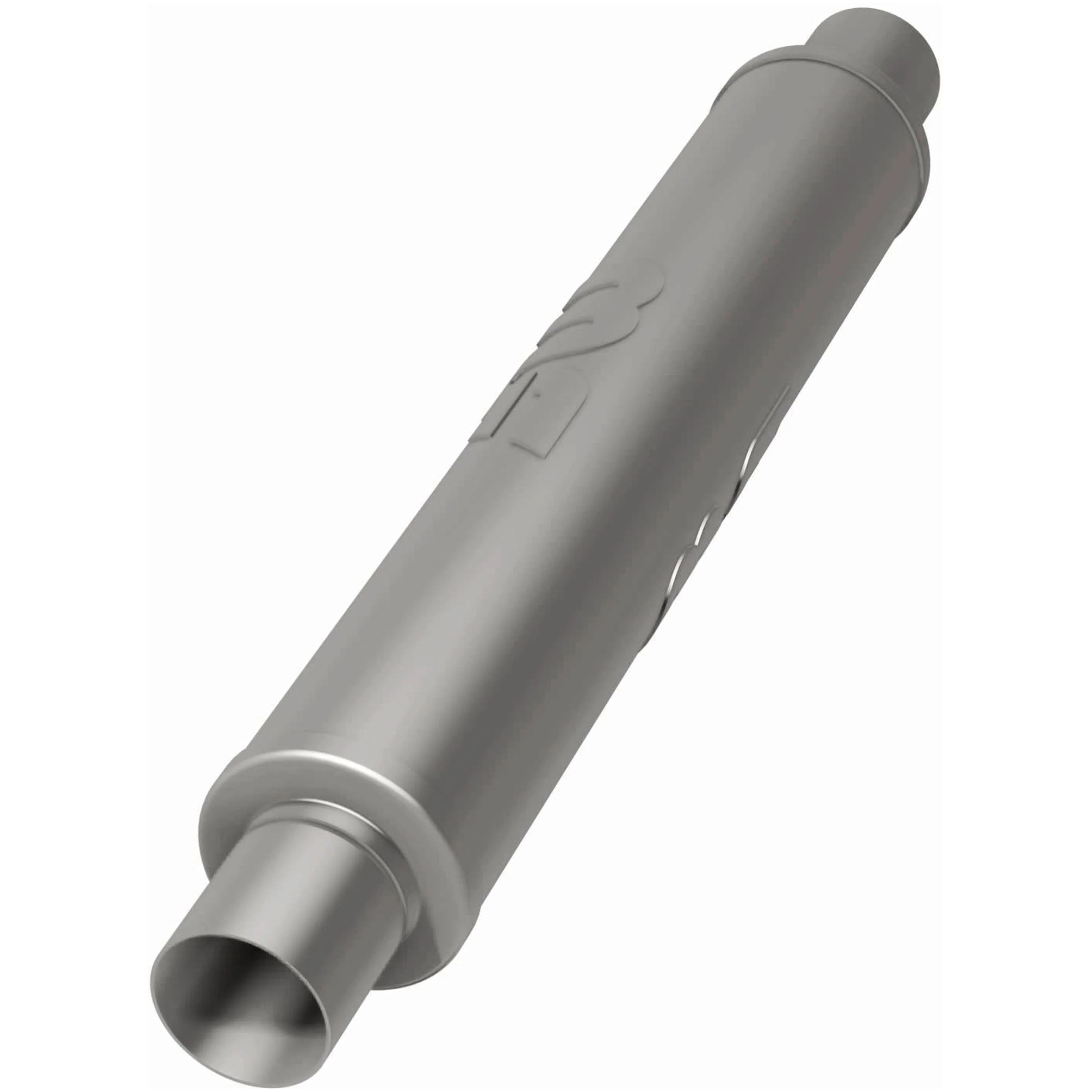 MagnaFlow 4 in. x 22 in. Round Straight-Through Performance Exhaust Muffler 10436 - Image 3
