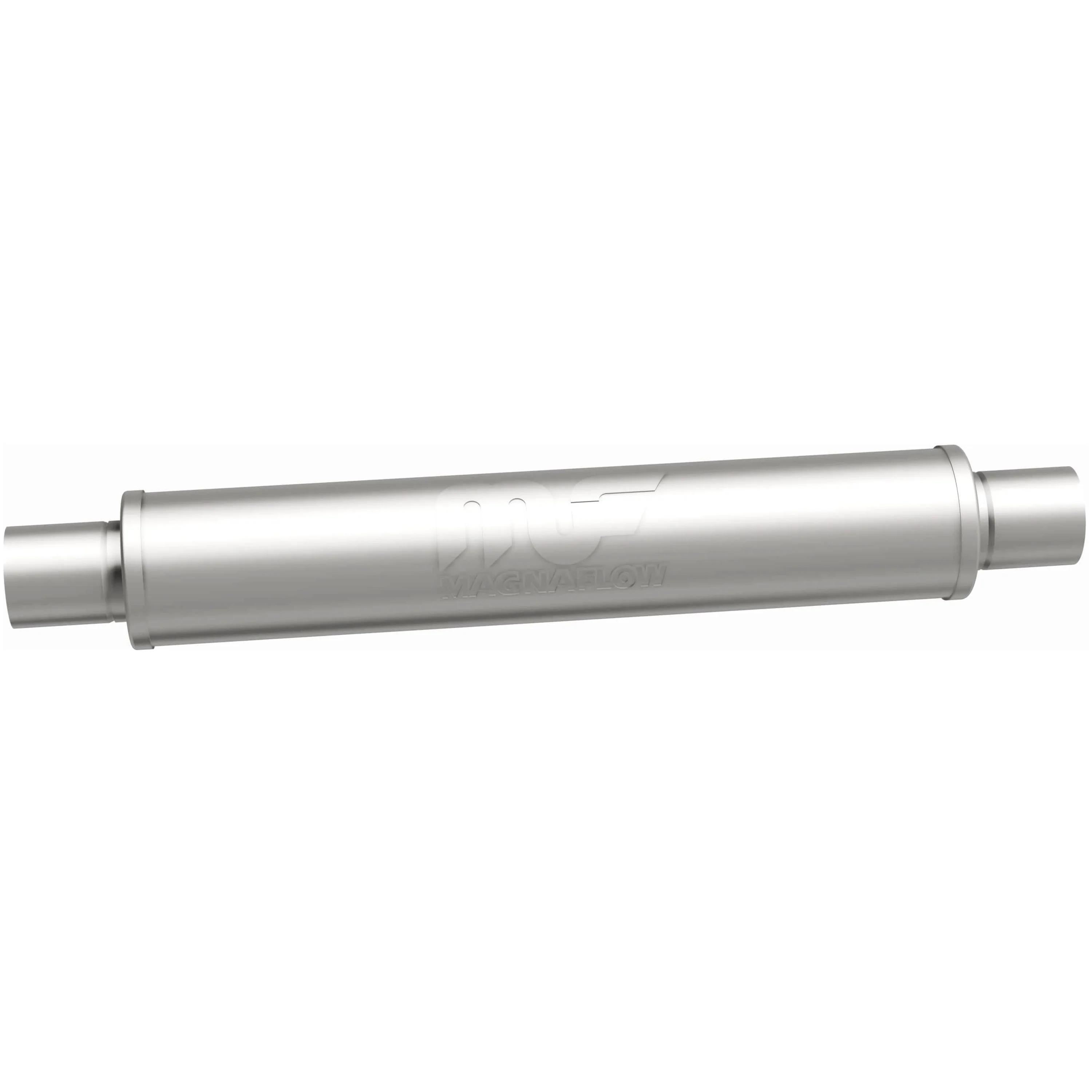 MagnaFlow 4 in. x 22 in. Round Straight-Through Performance Exhaust Muffler 10436 - Image 4