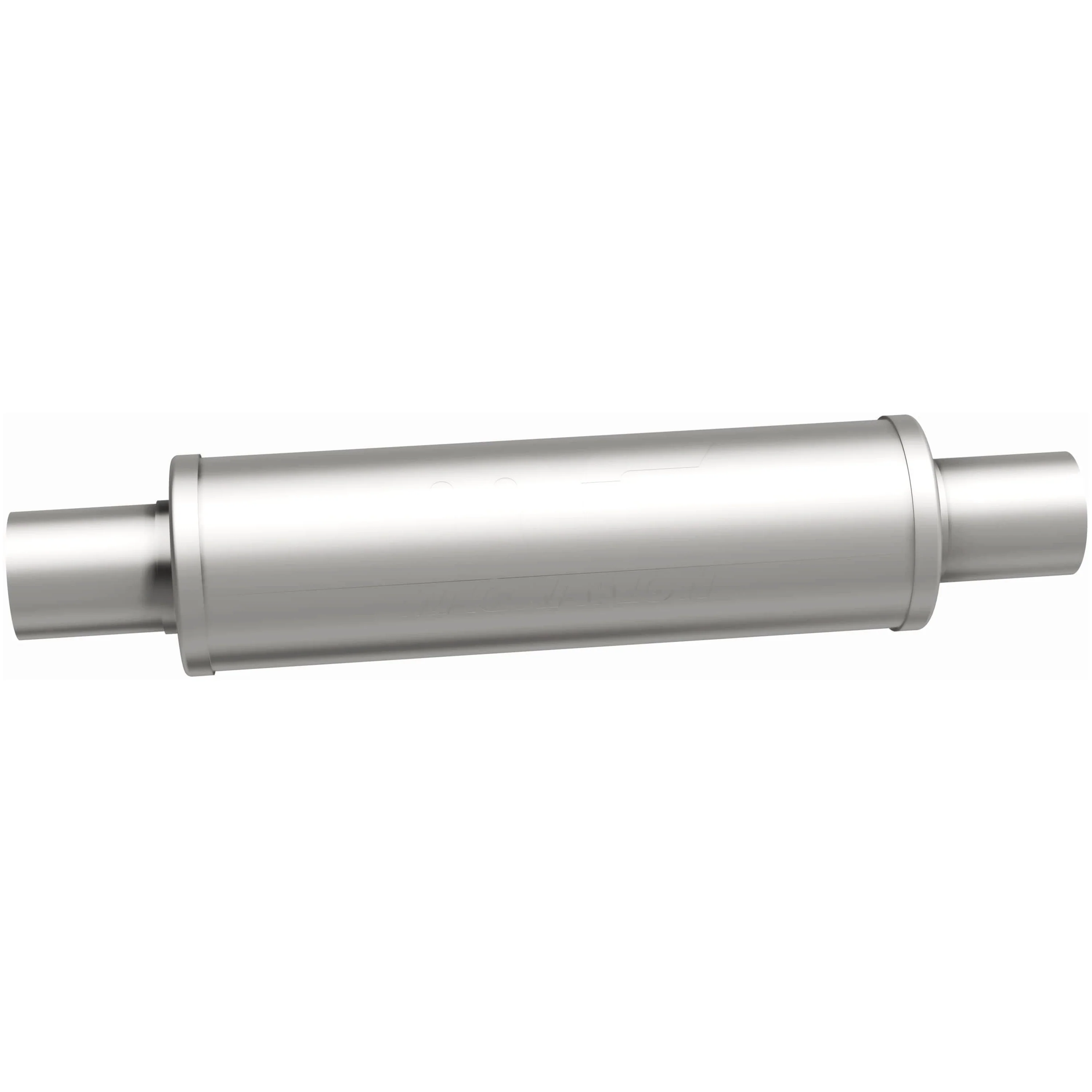 MagnaFlow 4 in. x 14 in. Round Straight-Through Performance Exhaust Muffler 10445 - Image 4