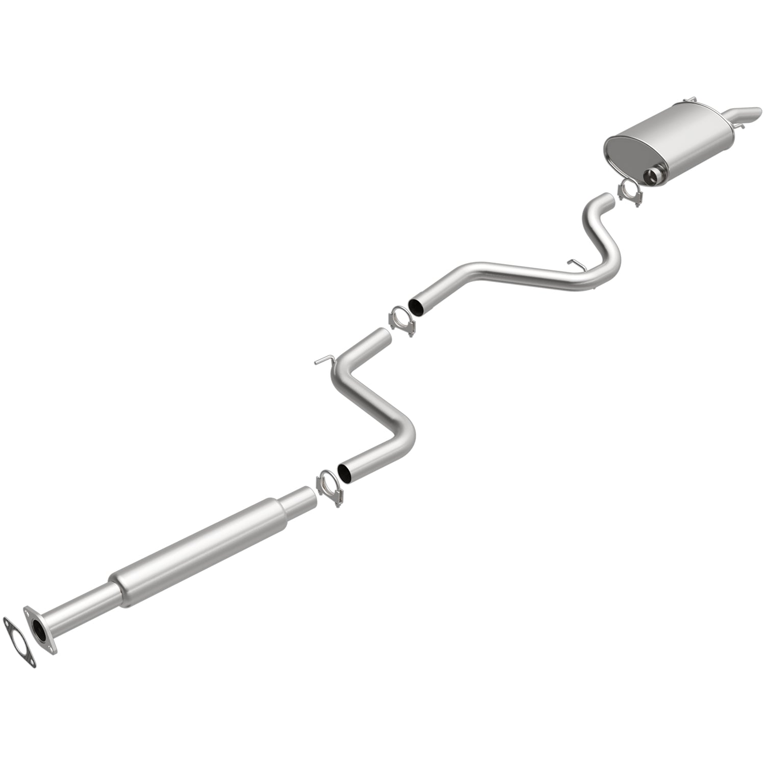 BRExhaust Direct-Fit Exhaust System Kit 106-0004 - Image 2
