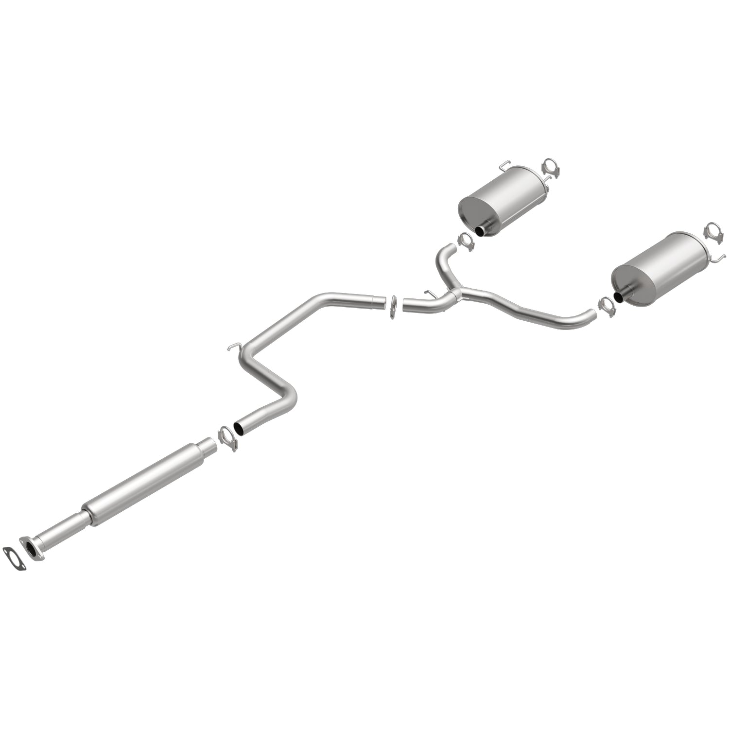 BRExhaust Direct-Fit Exhaust System Kit 106-0224 - Image 2