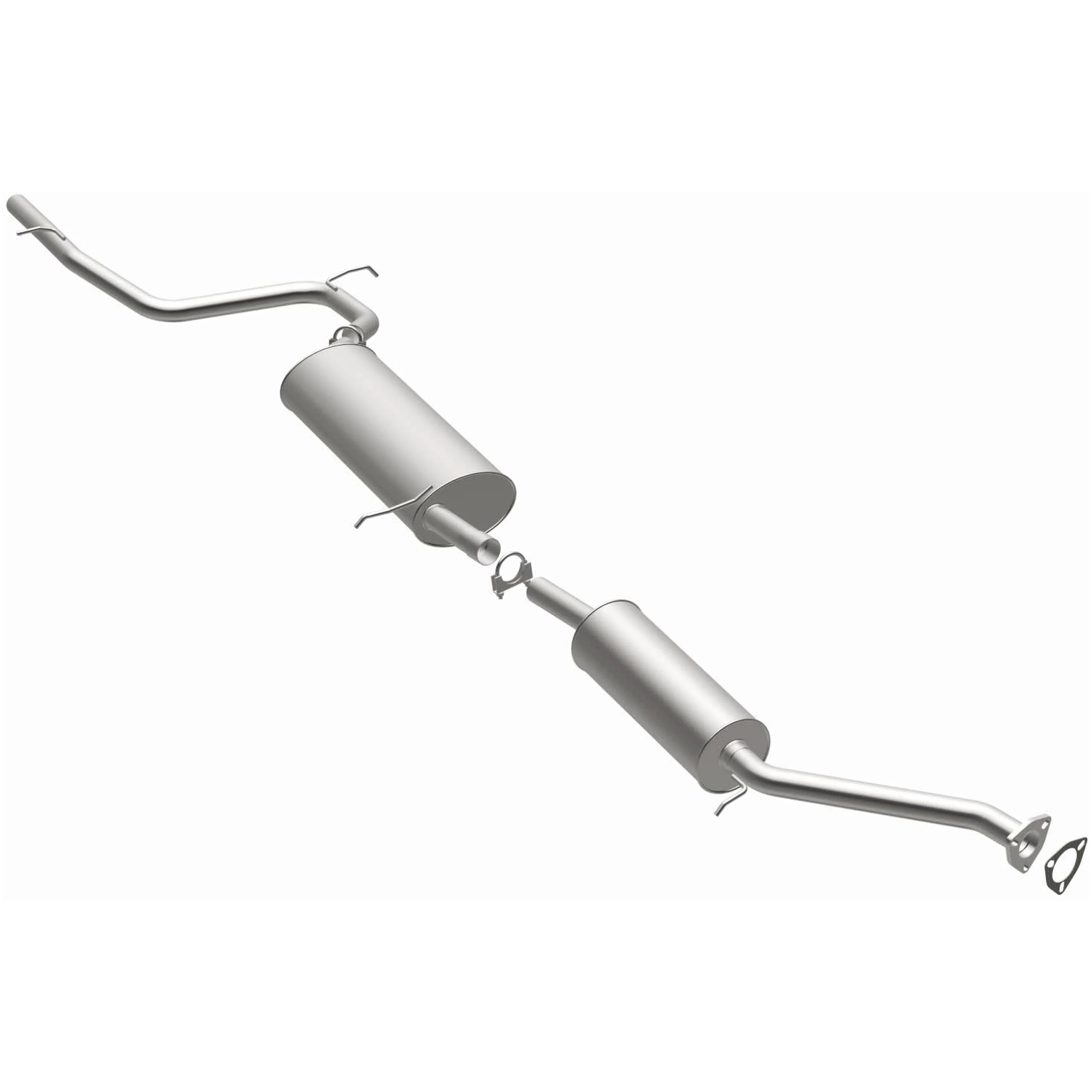 BRExhaust 2005-2010 Honda Odyssey 3.5L Direct-Fit Exhaust System Kit 106-0540 - Image 2