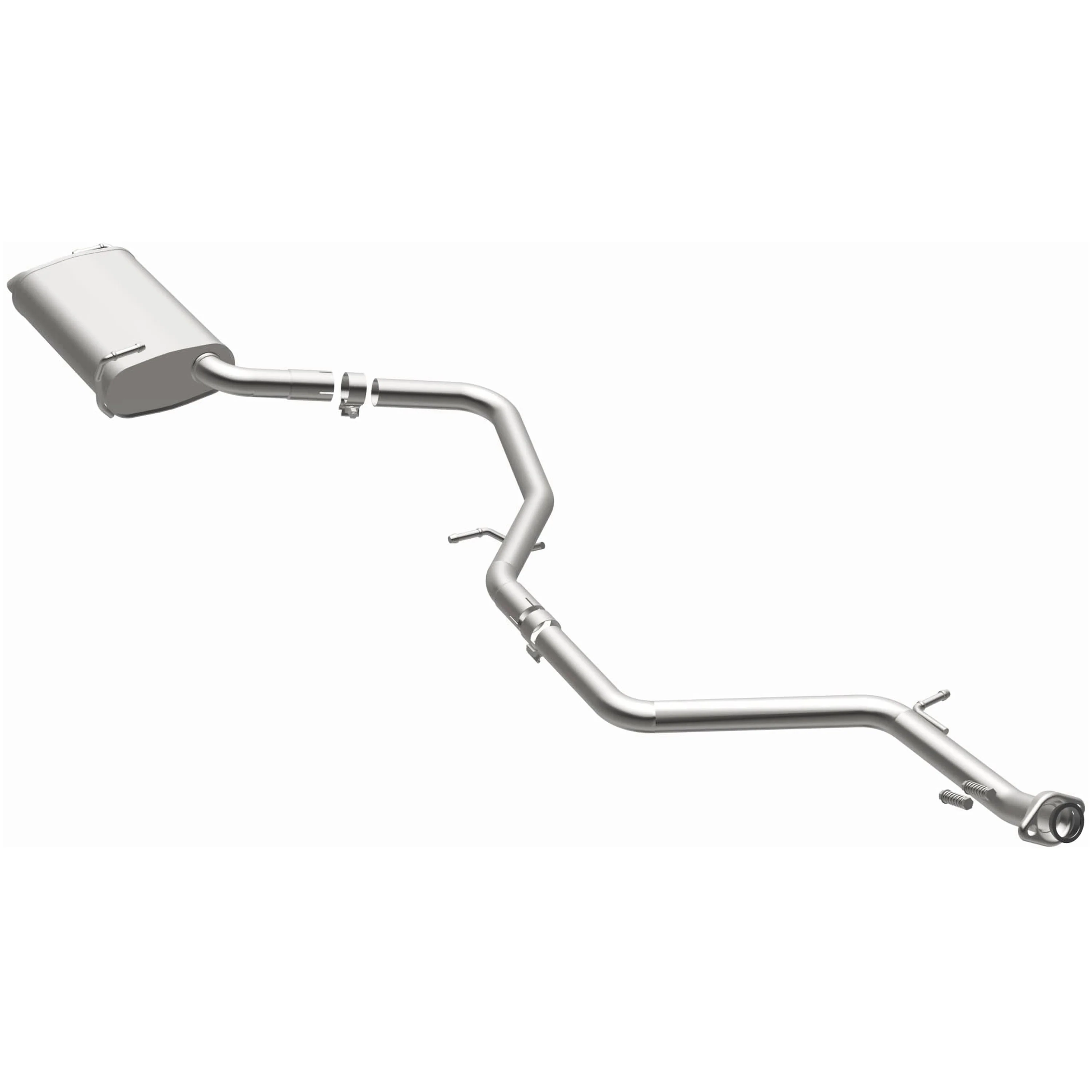BRExhaust 2020-2022 Toyota Corolla 1.8L Direct-Fit Exhaust System Kit 106-1066 - Image 2