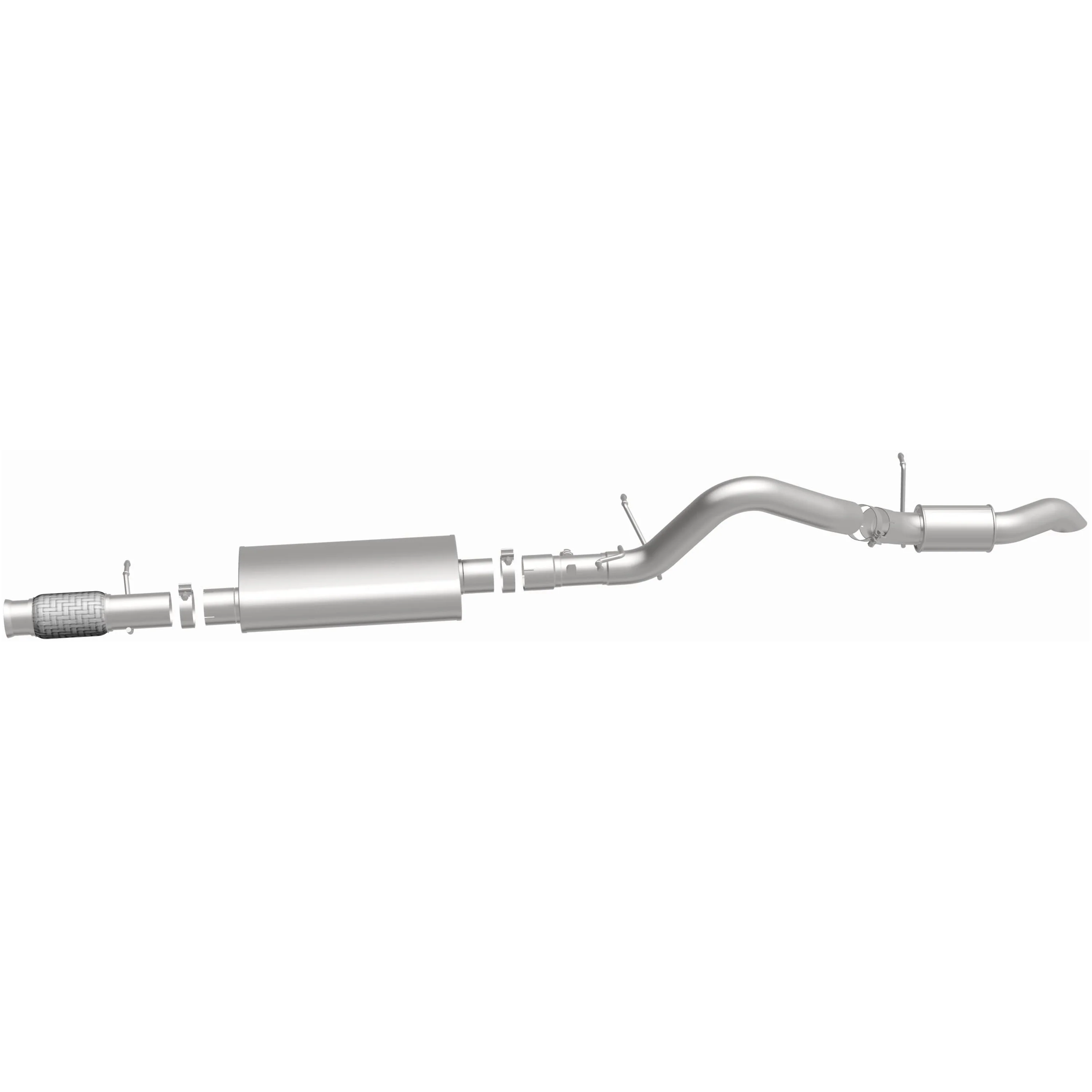 BRExhaust 2015-2020 Cadillac Escalade 6.2L | 2015-2020 GMC Yukon 6.2L Direct-Fit Exhaust System Kit 106-1132 - Image 5