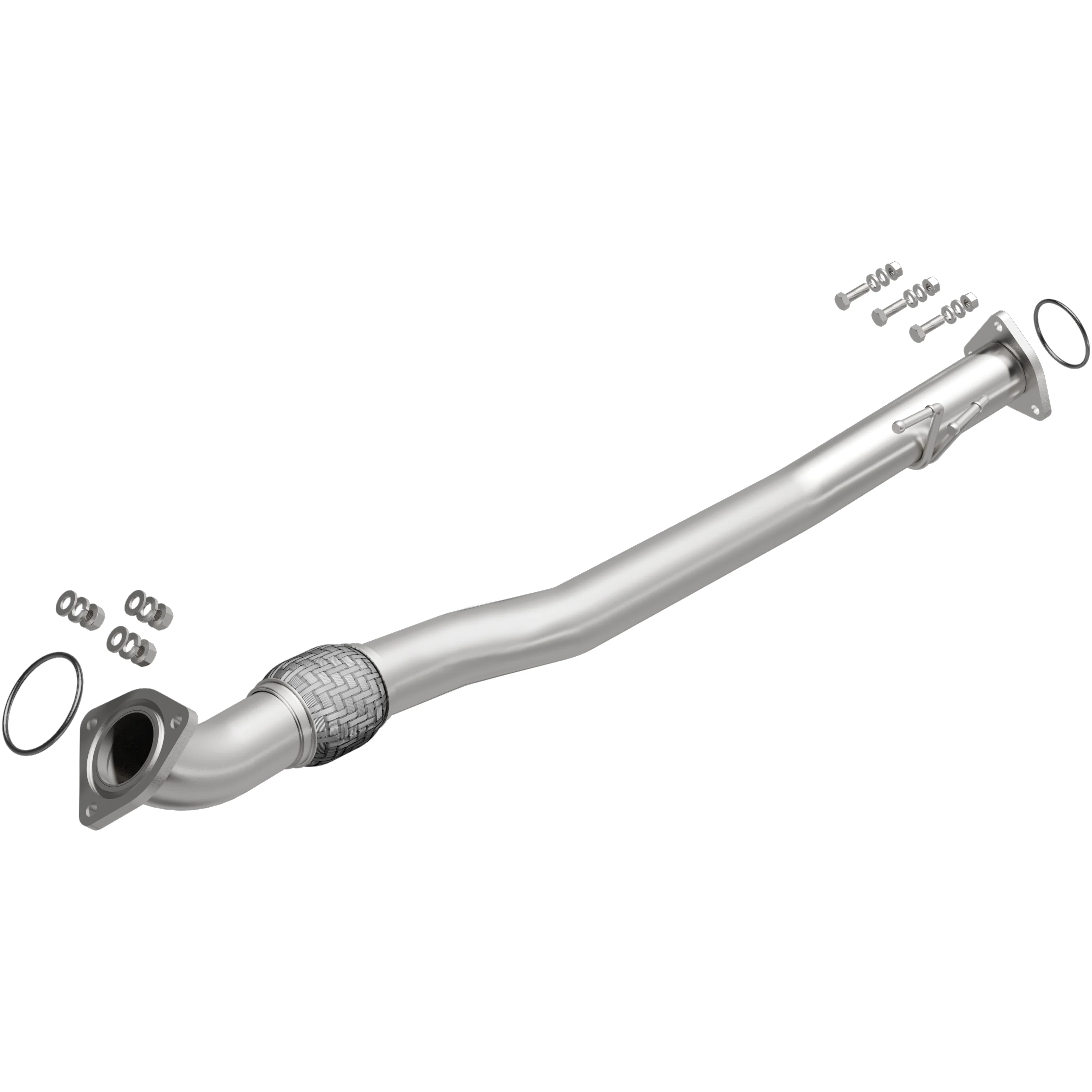 BRExhaust 2019-2025 Acura RDX 2.0L Direct-Fit Exhaust Front Pipe Kit 107-0512 - Image 4