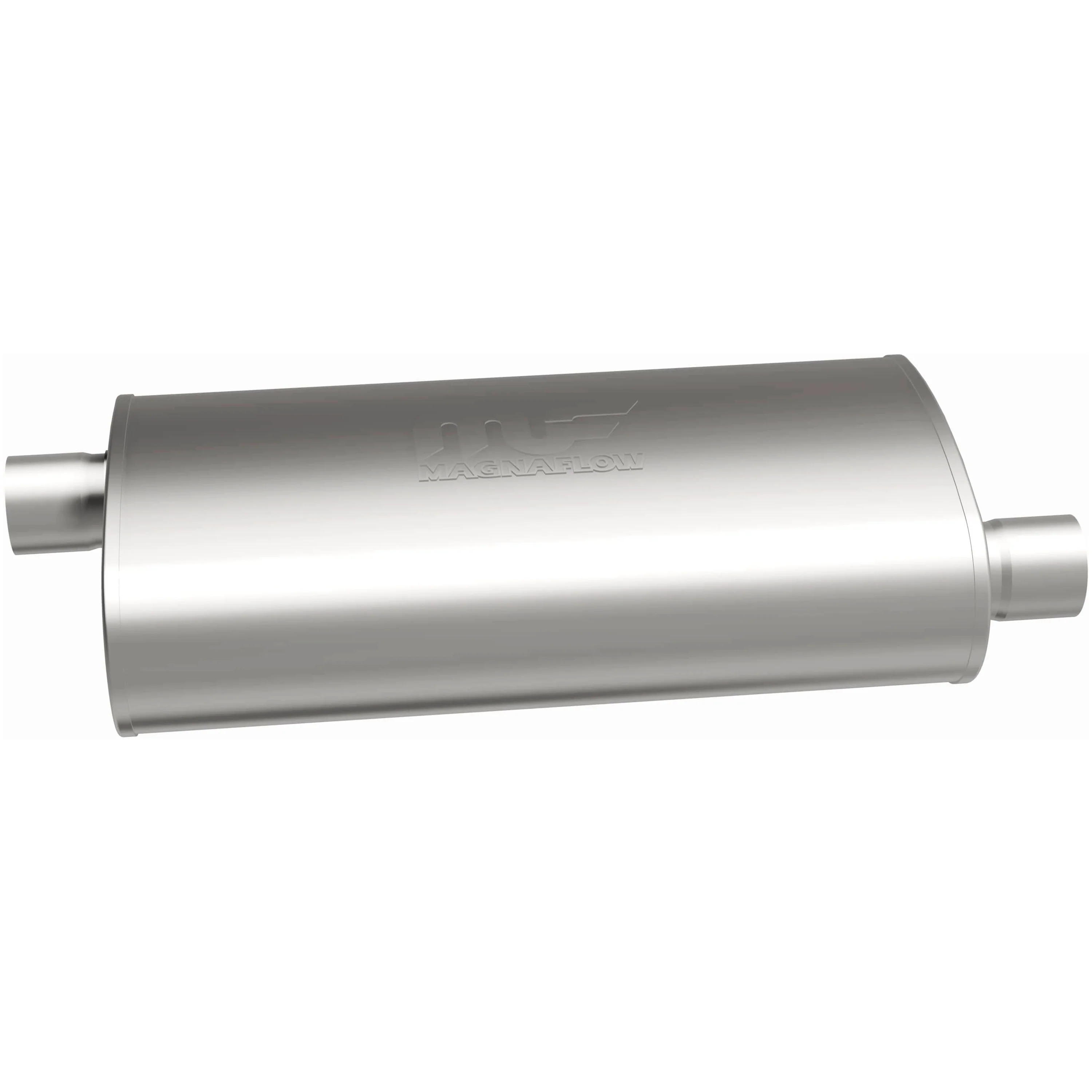 MagnaFlow 4 in. x 9 in. x 14 in. Oval Straight-Through Performance Exhaust Muffler 11236 - Image 4