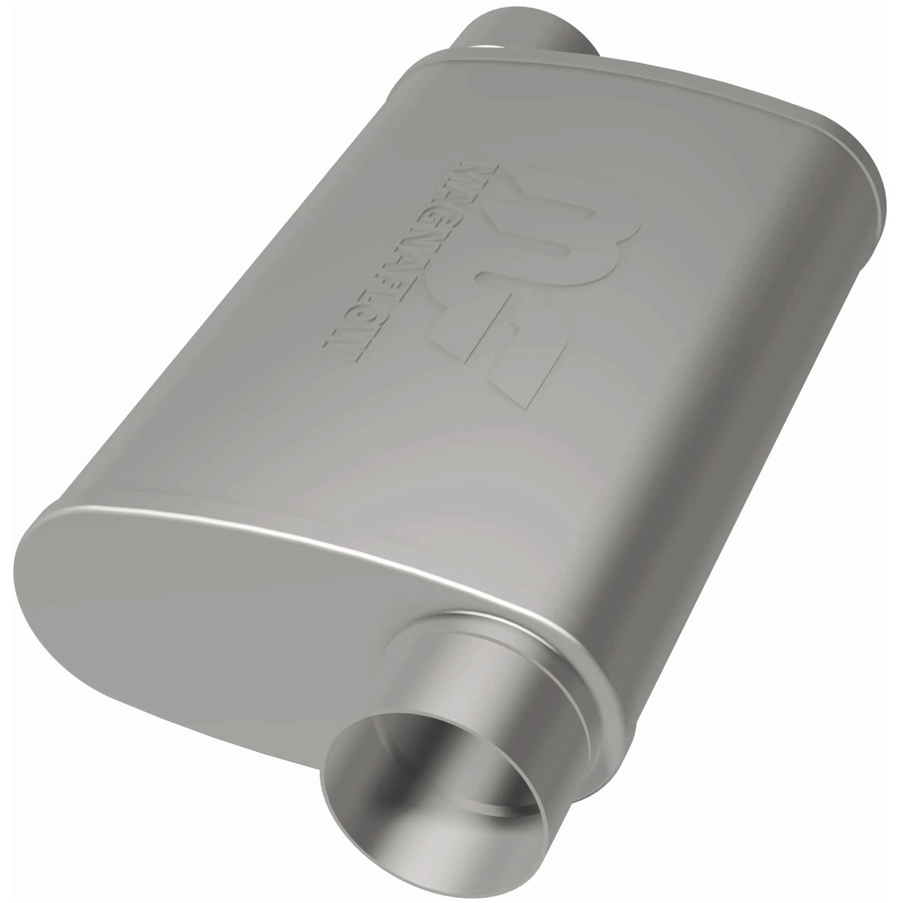 MagnaFlow 4 in. x 9 in. x 14 in. Oval Straight-Through Performance Exhaust Muffler 11239 - Image 3