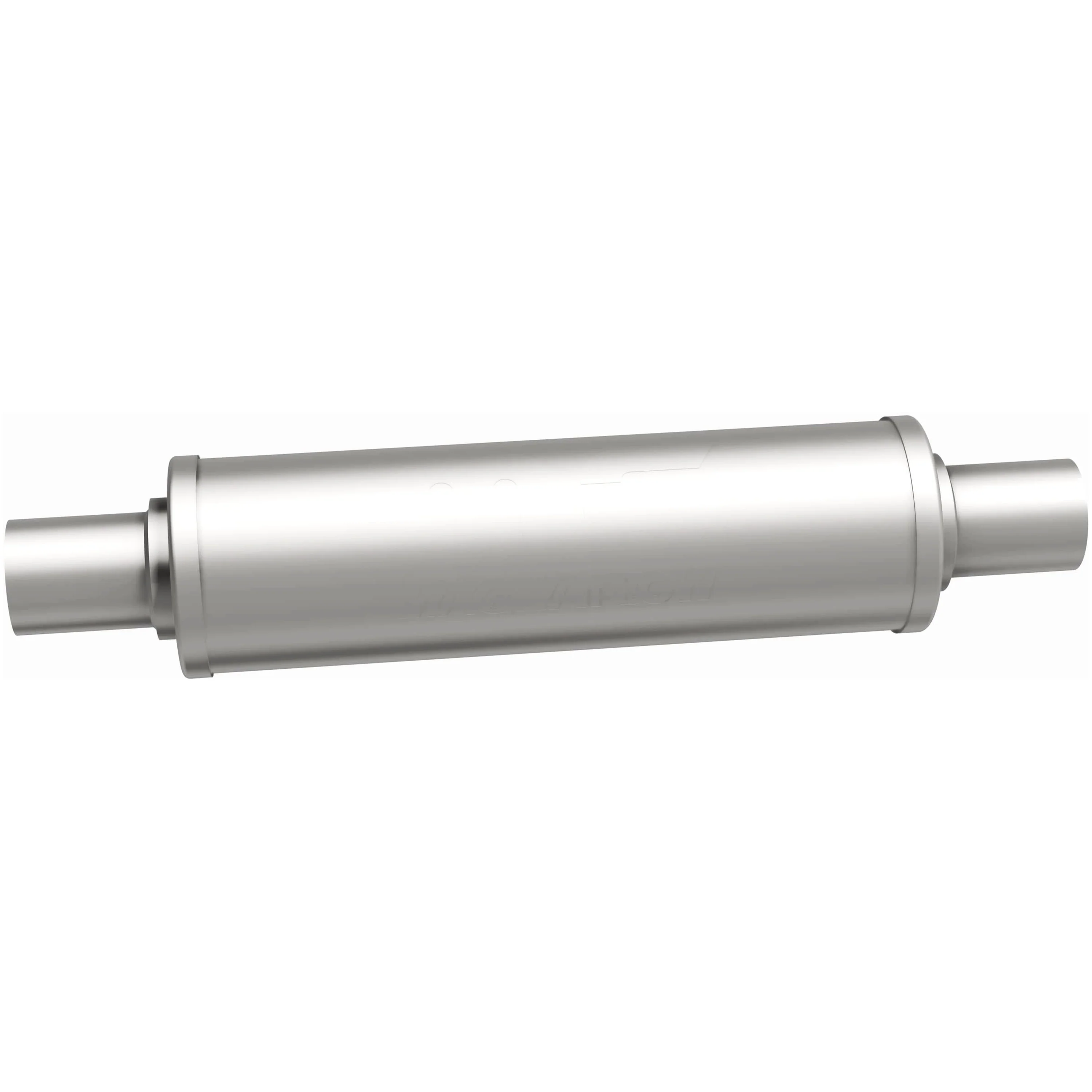 MagnaFlow 7 in. x 14 in. Round Straight-Through Performance Exhaust Muffler 12776 - Image 4