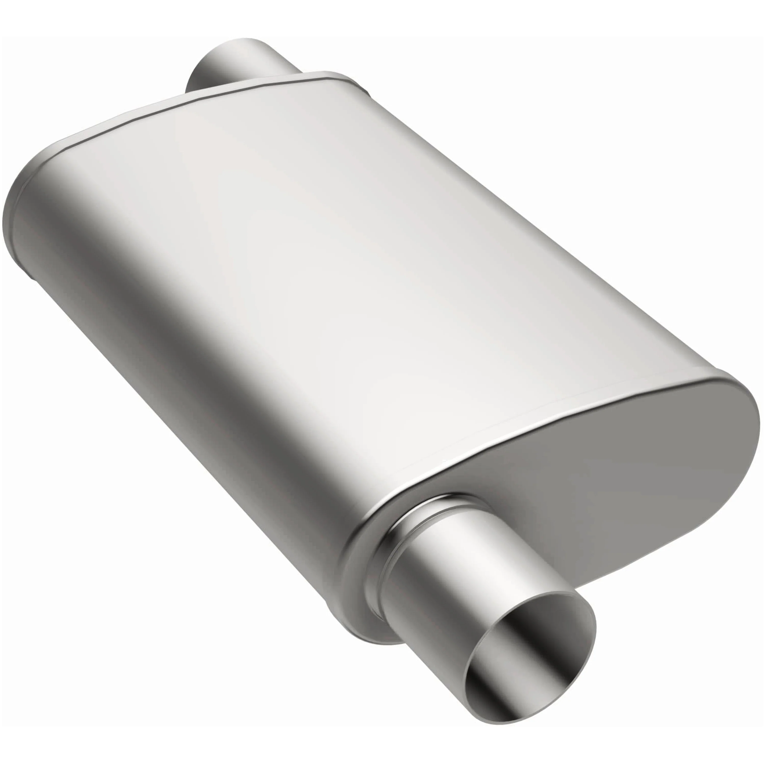 MagnaFlow XL Series 4 in. x 9 in. x 14 in. Oval Multi-Chamber Performance Exhaust Muffler 13236 - Image 2