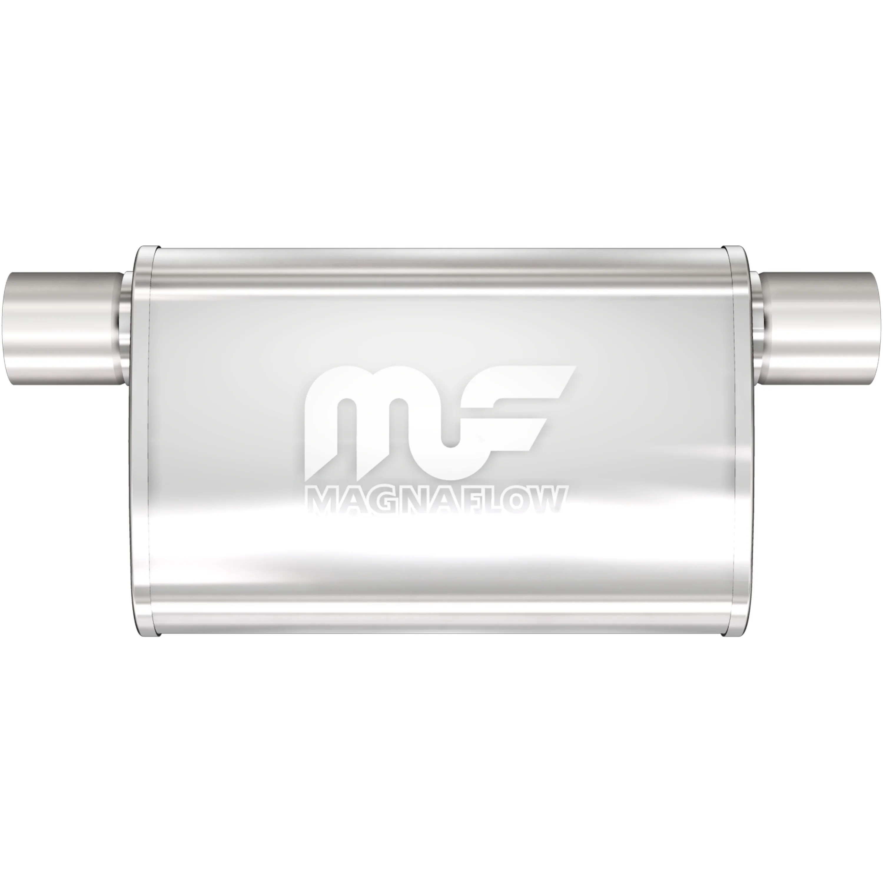 MagnaFlow 4 in. x 9 in. x 14 in. Oval Straight-Through Performance Exhaust Muffler 14377