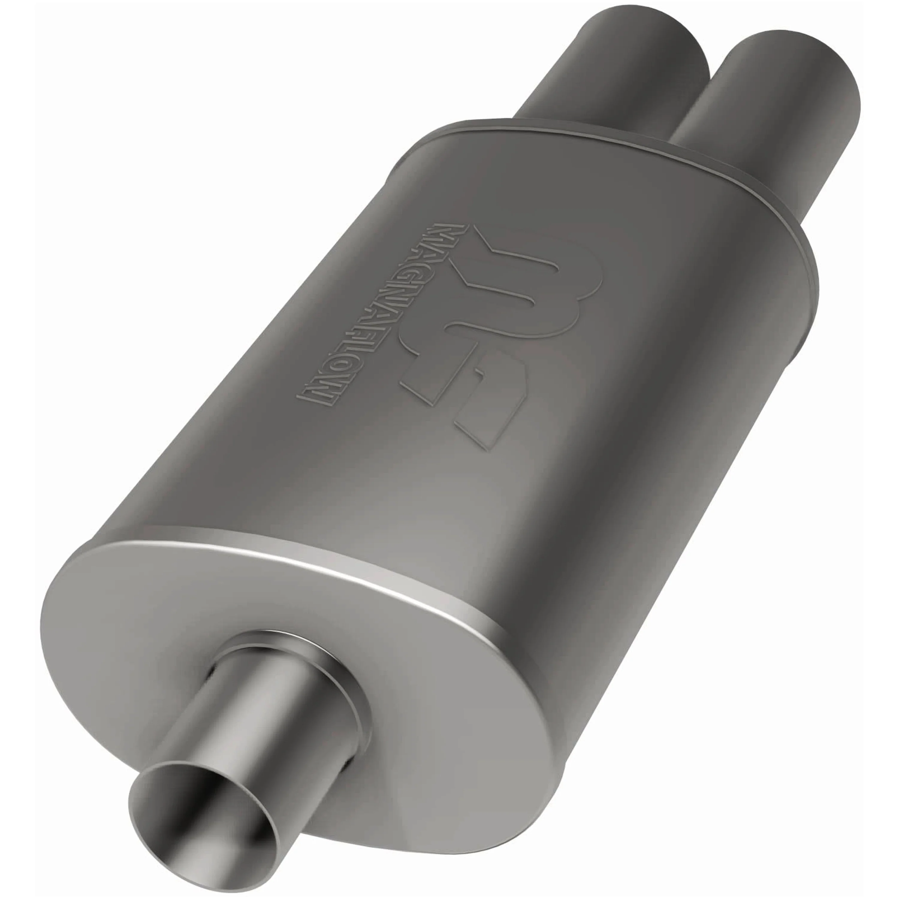 MagnaFlow Street Series 5 in. x 8 in. x 14 in. Oval Straight-Through Performance Exhaust Muffler 14815 - Image 3