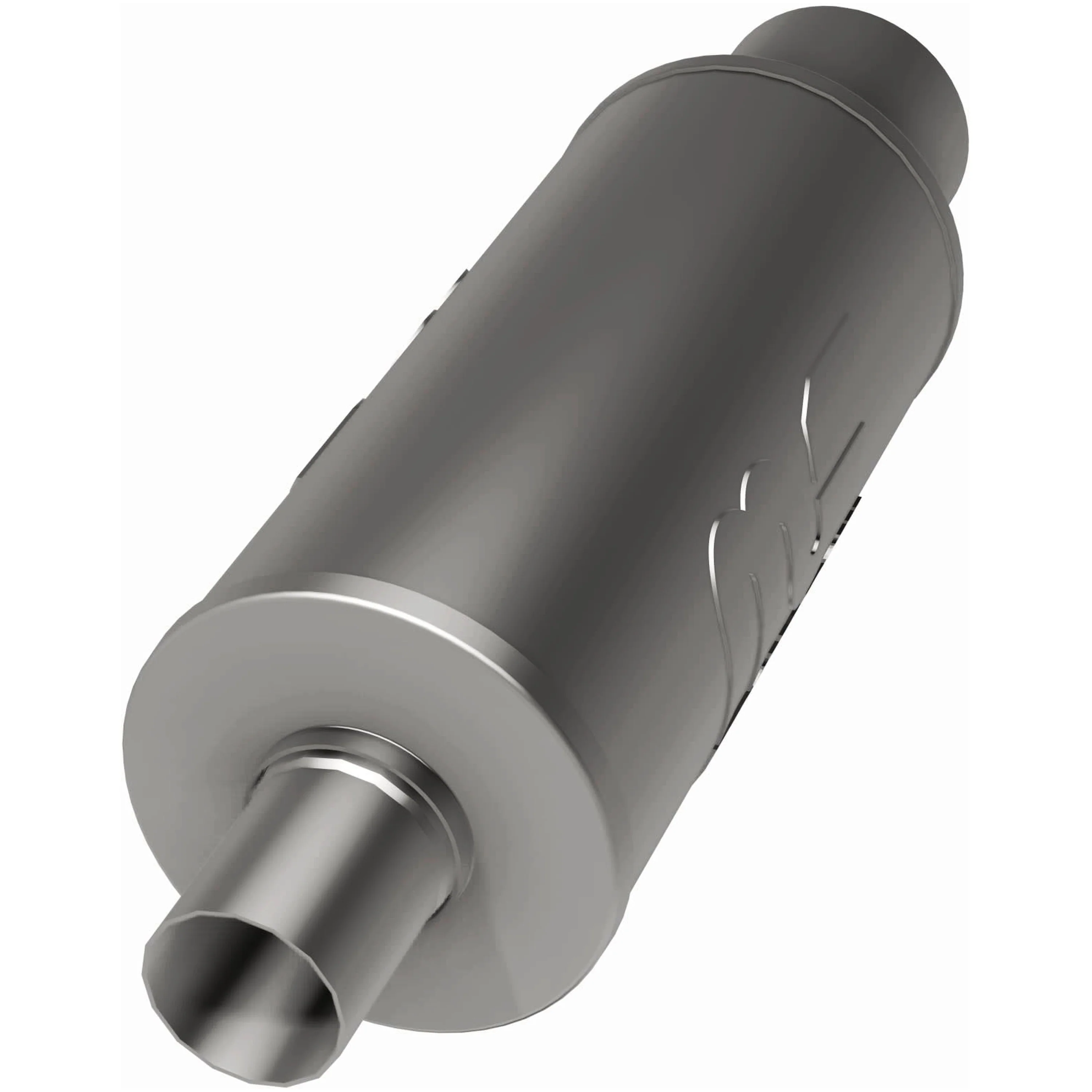 MagnaFlow Street Series 6 in. x 14 in. Round Straight-Through Performance Exhaust Muffler 14817 - Image 3
