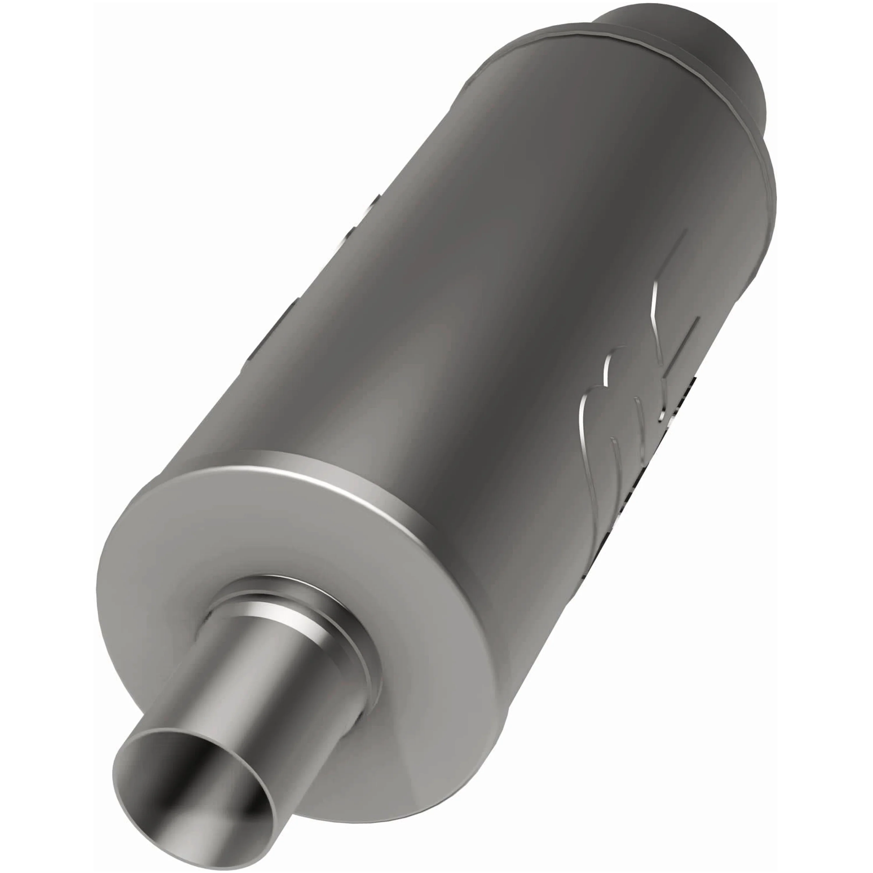 MagnaFlow Street Series 6 in. x 14 in. Round Straight-Through Performance Exhaust Muffler 14822 - Image 3