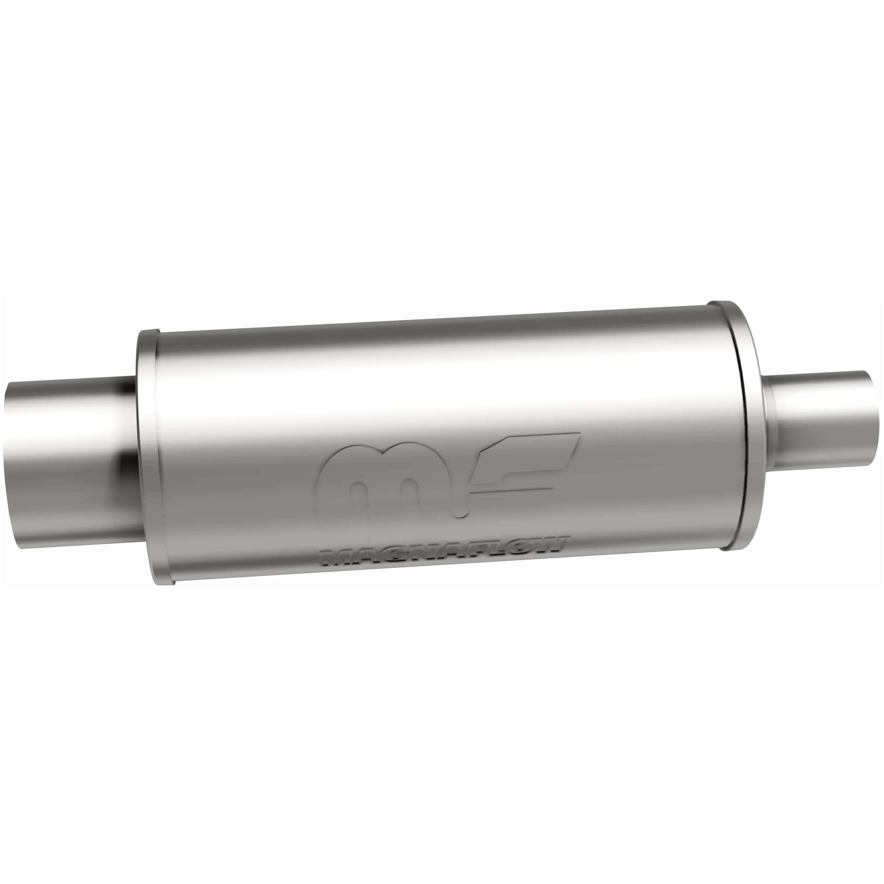 MagnaFlow Street Series 6 in. x 14 in. Round Straight-Through Performance Exhaust Muffler 14822 - Image 4