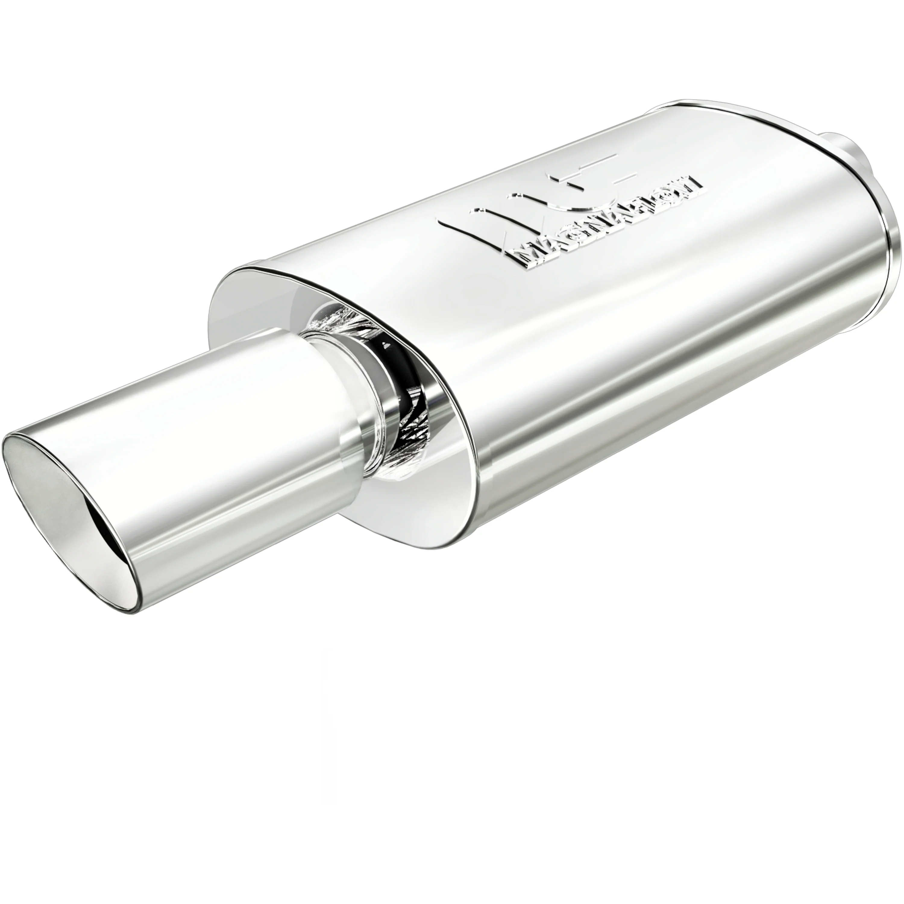 MagnaFlow Street Series 5 in. x 8 in. x 14 in. Oval Straight-Through Performance Exhaust Muffler 14829