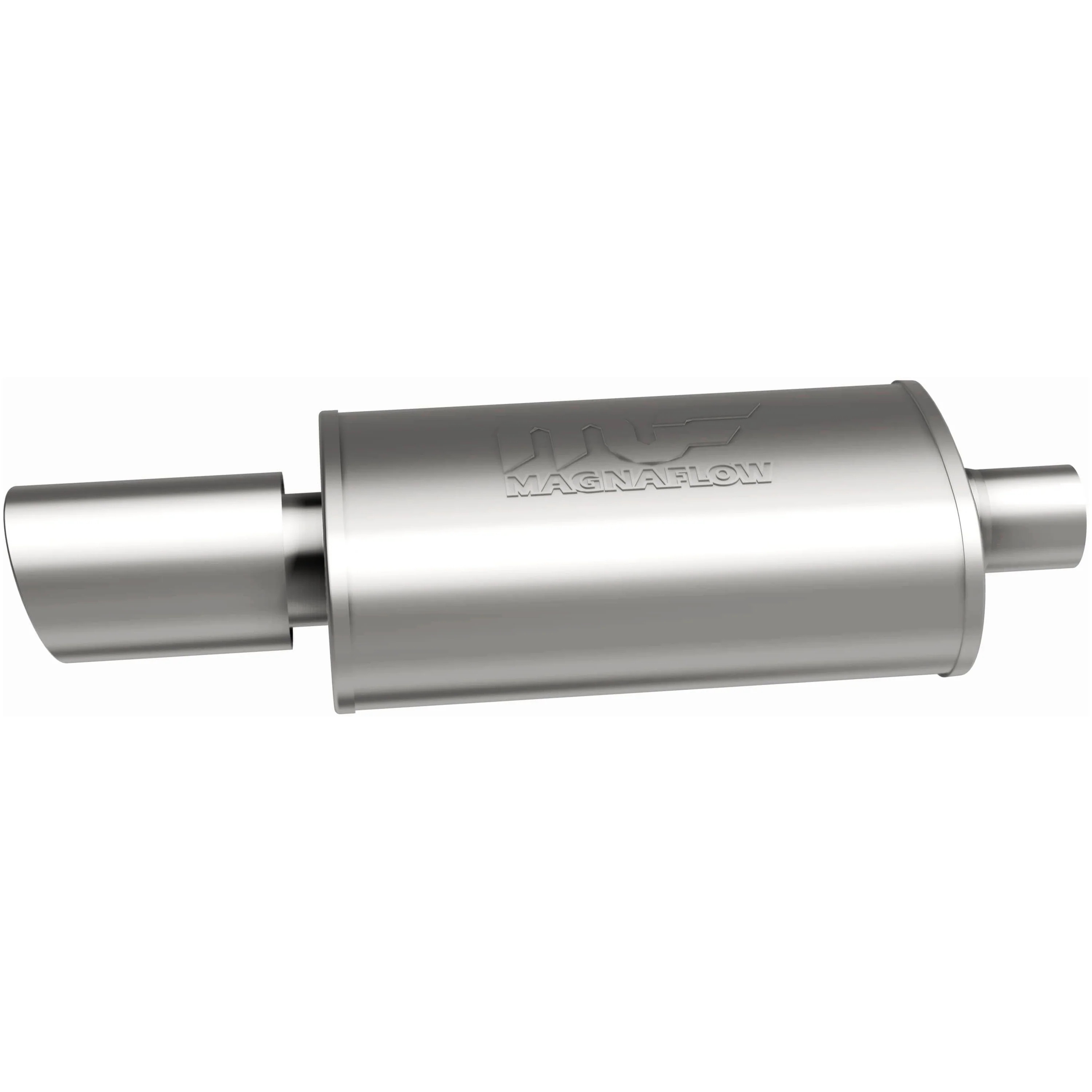 MagnaFlow Street Series 5 in. x 8 in. x 14 in. Oval Straight-Through Performance Exhaust Muffler 14829 - Image 4