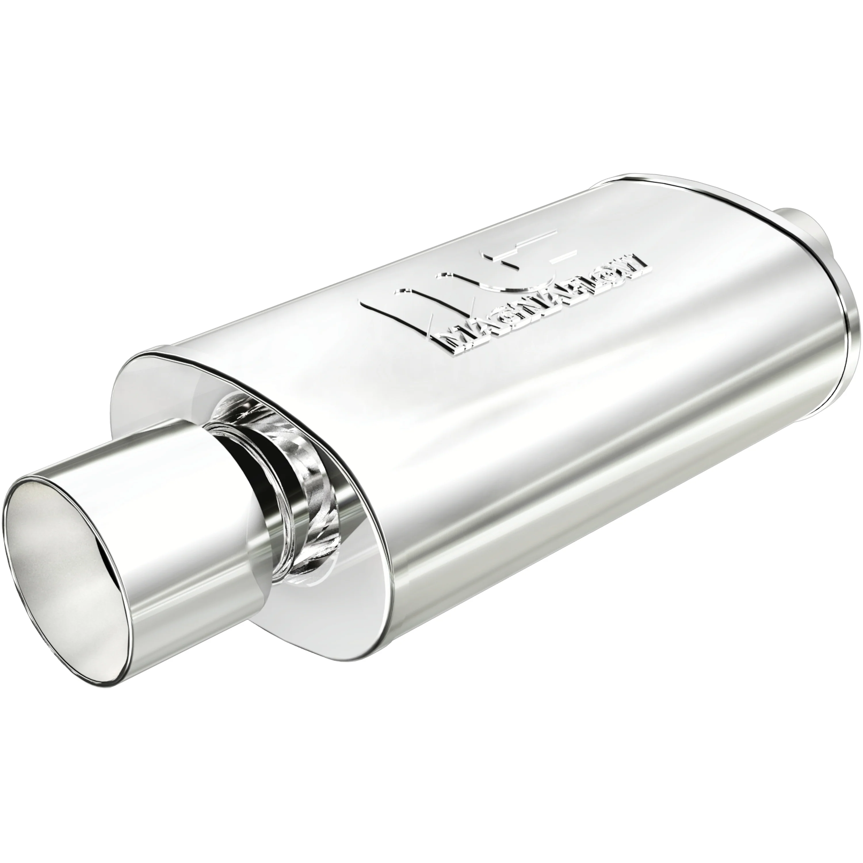MagnaFlow Street Series 5 in. x 8 in. x 14 in. Oval Straight-Through Performance Exhaust Muffler 14832