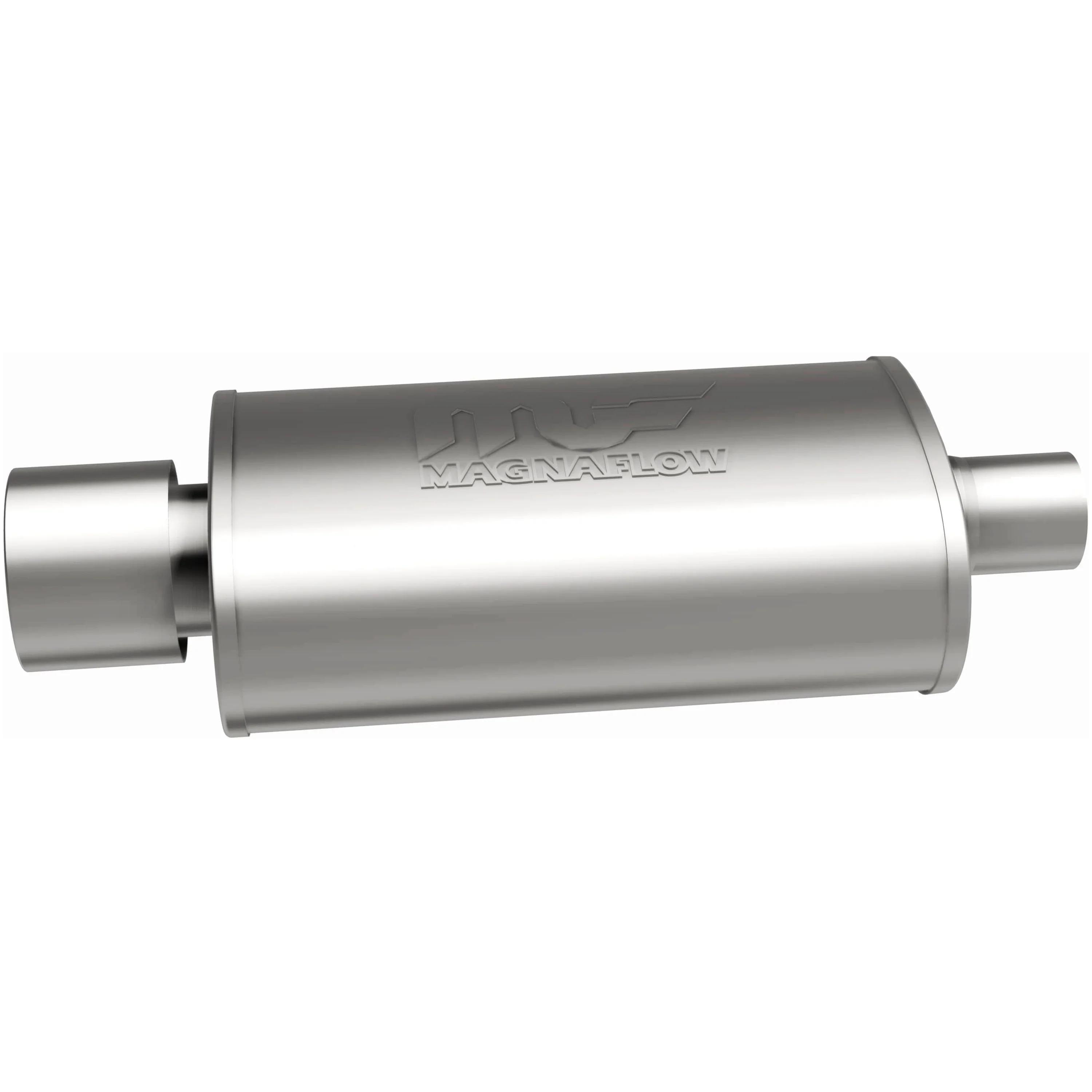 MagnaFlow Street Series 5 in. x 8 in. x 14 in. Oval Straight-Through Performance Exhaust Muffler 14832 - Image 4
