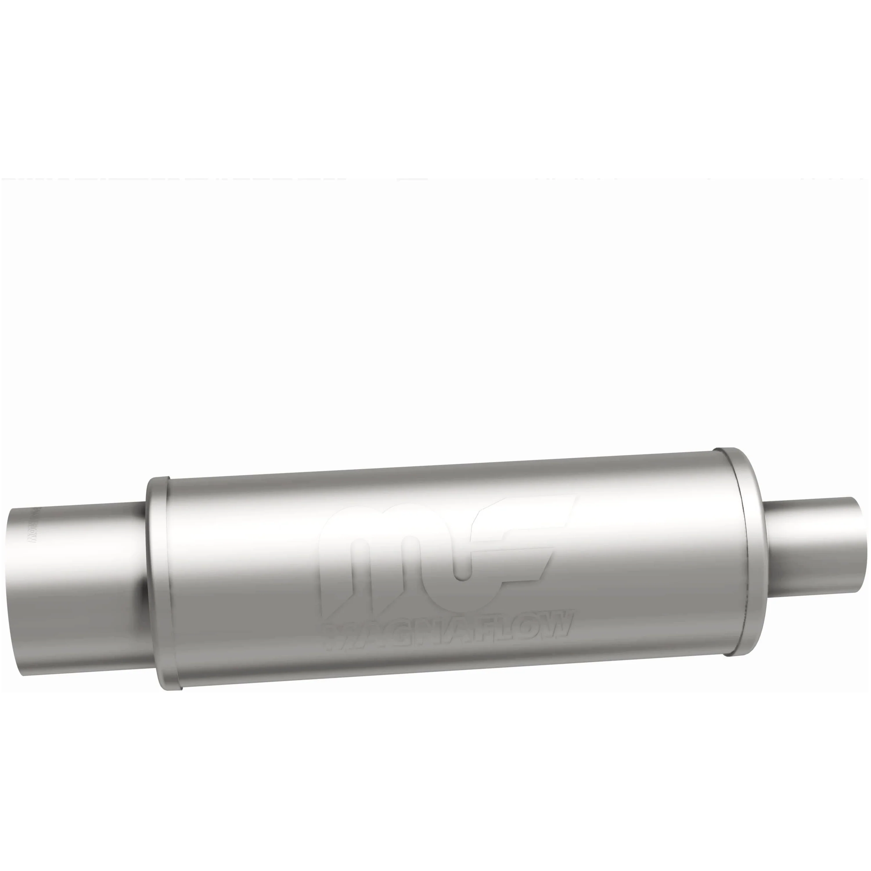 MagnaFlow Street Series 5 in. x 14 in. Round Straight-Through Performance Exhaust Muffler 14857 - Image 4