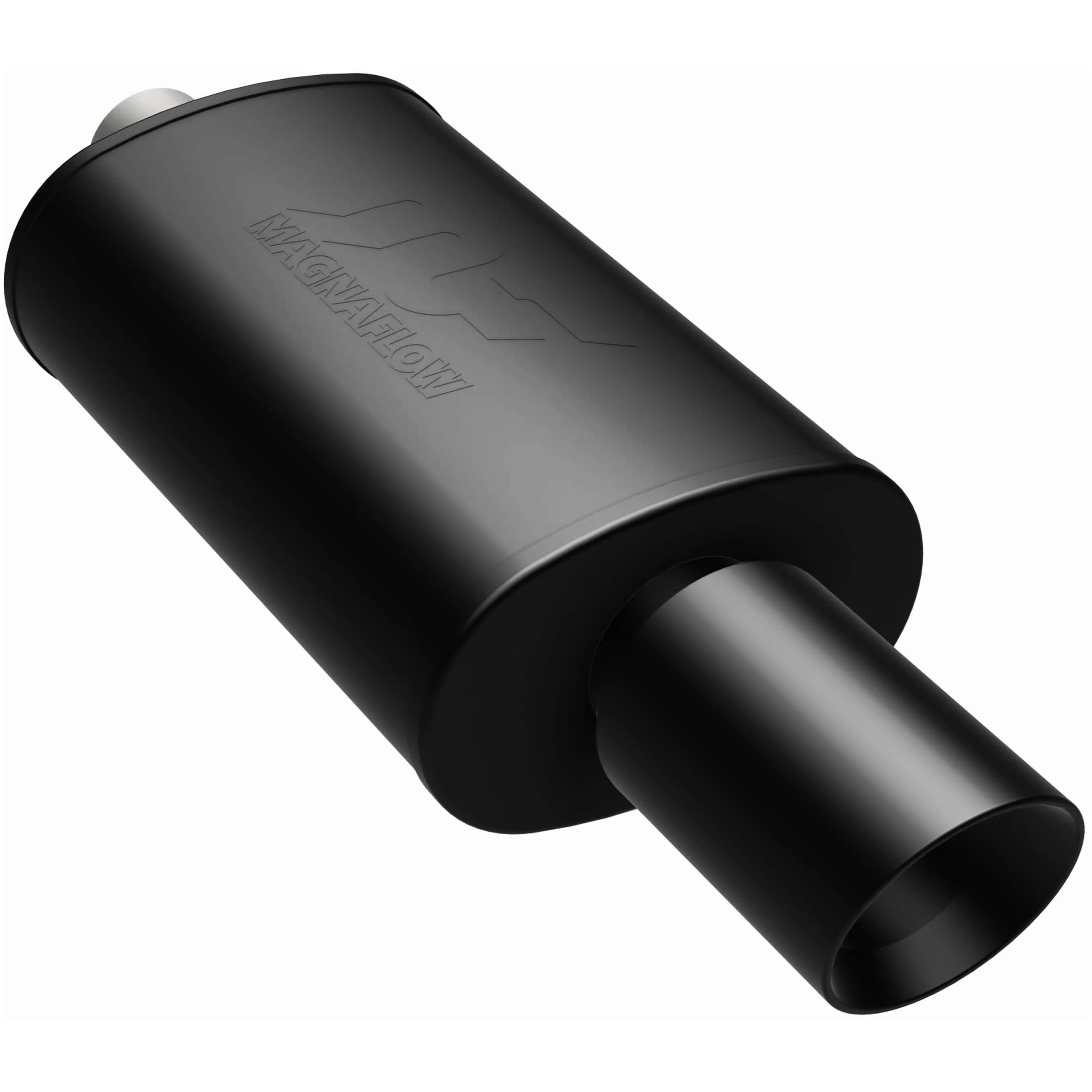 MagnaFlow Street Series 5 in. x 8 in. x 14 in. Oval Straight-Through Performance Exhaust Muffler 14868 - Image 2