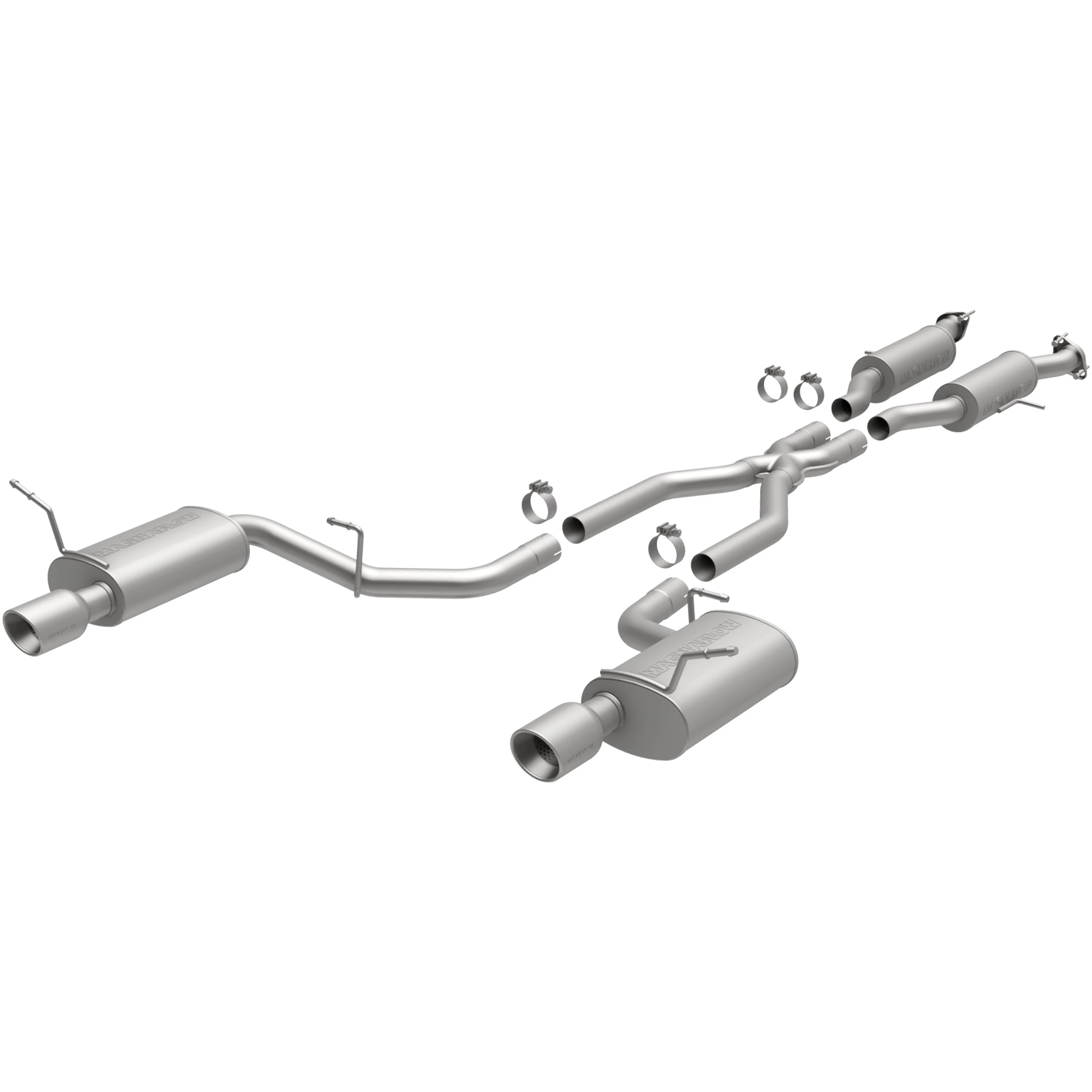 MagnaFlow 2011-2026 Dodge Durango 3.6L | 2011-2026 Dodge Durango 5.7L Street Series Cat-Back Performance Exhaust System 15068