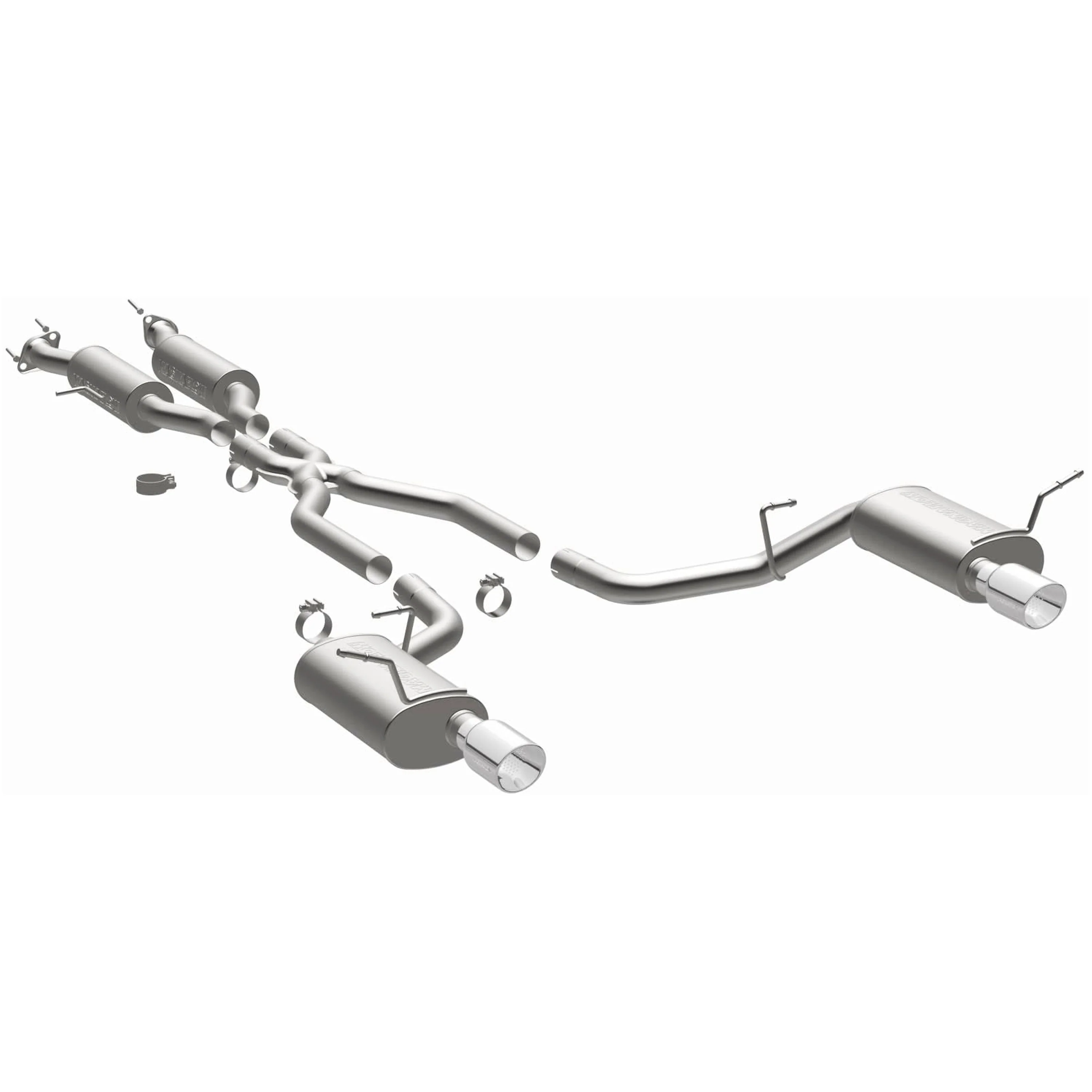 MagnaFlow 2011-2026 Dodge Durango 3.6L | 2011-2026 Dodge Durango 5.7L Street Series Cat-Back Performance Exhaust System 15068 - Image 2