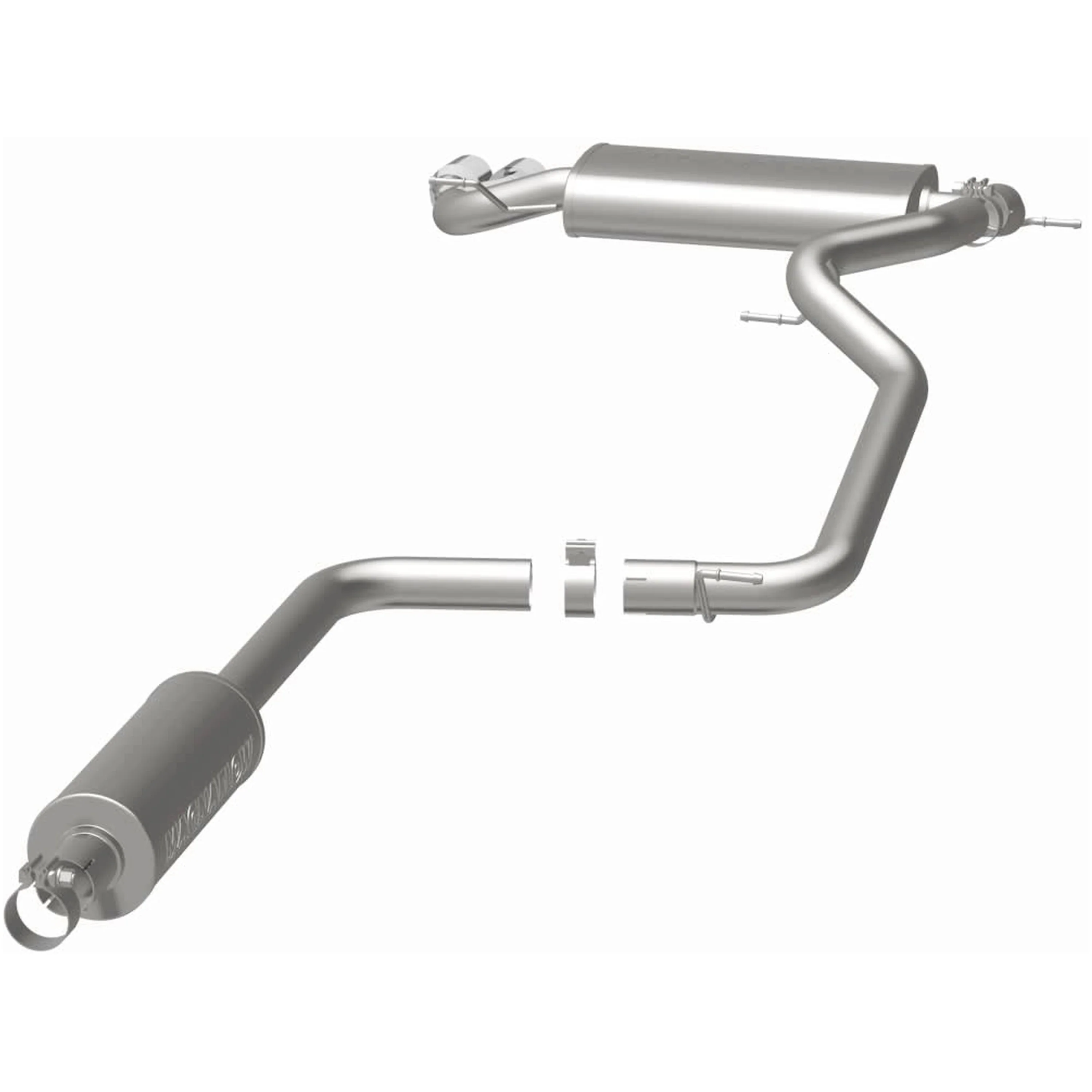 MagnaFlow 2012-2018 Ford Focus 2.0L Street Series Cat-Back Performance Exhaust System 15072 - Image 3