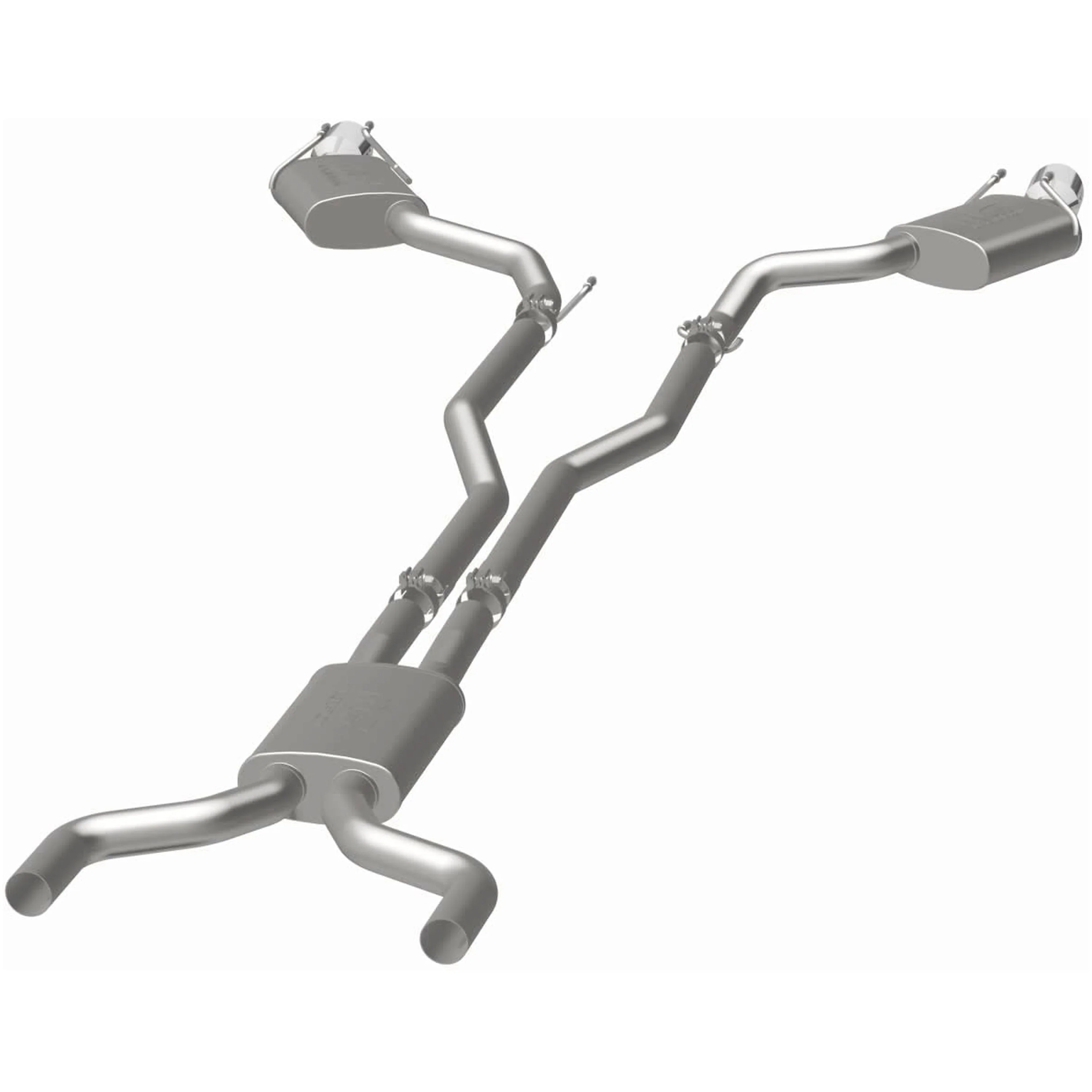 MagnaFlow 2010-2013 Chevrolet Camaro SS 6.2L Street Series Cat-Back Performance Exhaust System 15089 - Image 3
