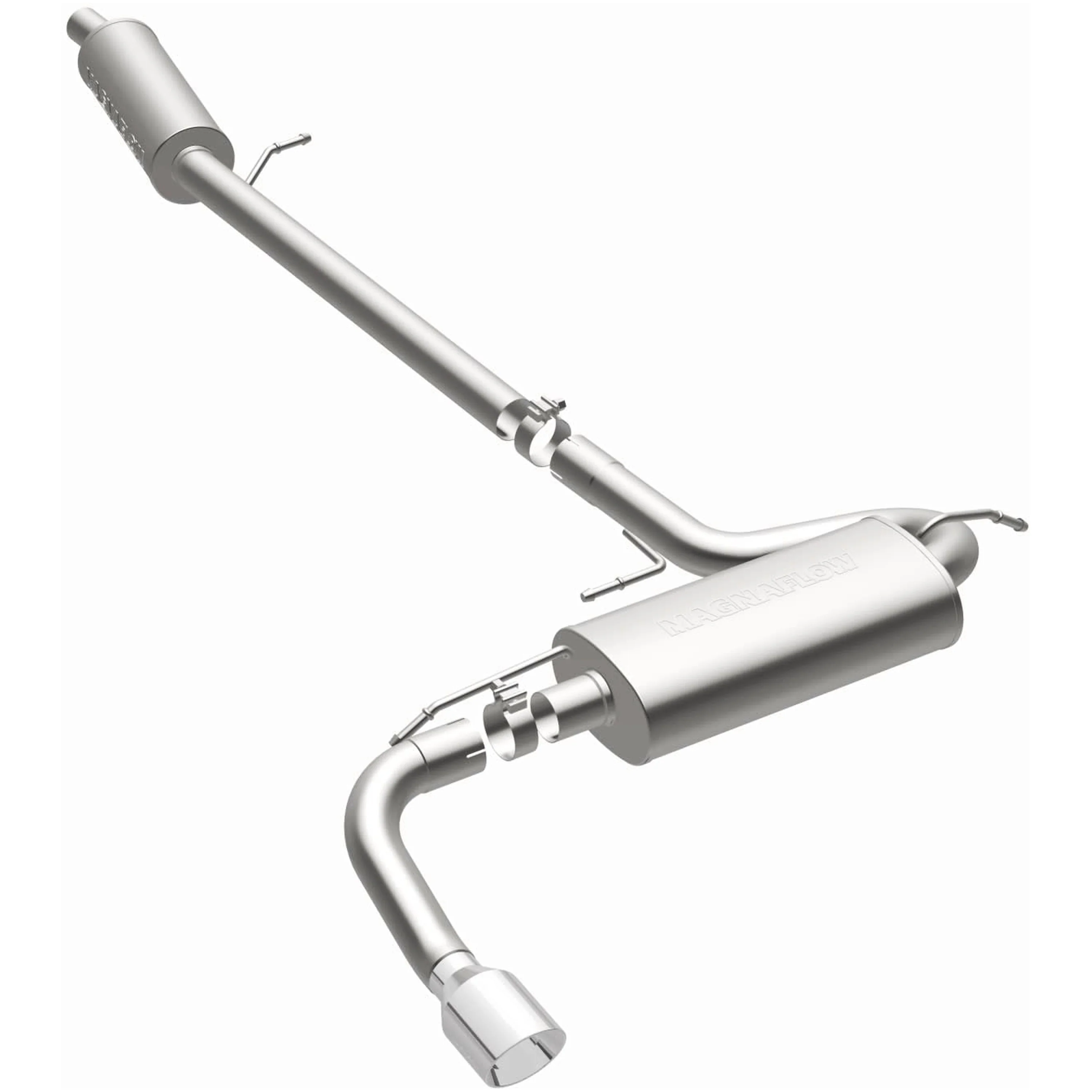 MagnaFlow 2010-2017 Chevrolet Equinox 2.4L | 2010-2015 GMC Terrain 2.4L Street Series Cat-Back Performance Exhaust System 15110 - Image 2