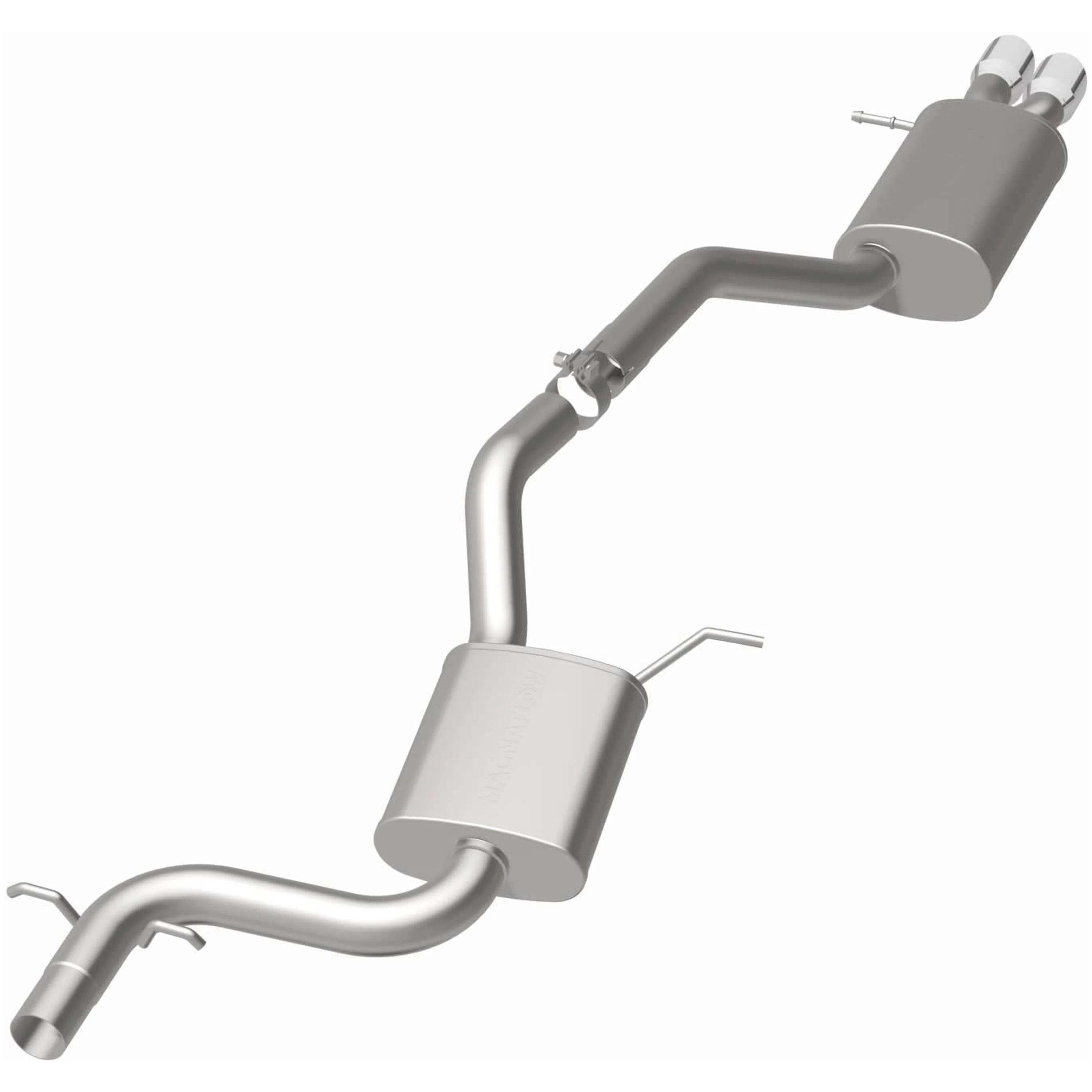 MagnaFlow 2012-2018 Volkswagen Jetta 2.0L | 2014-2018 Volkswagen Jetta 1.8L Touring Series Cat-Back Performance Exhaust System 15158 - Image 3