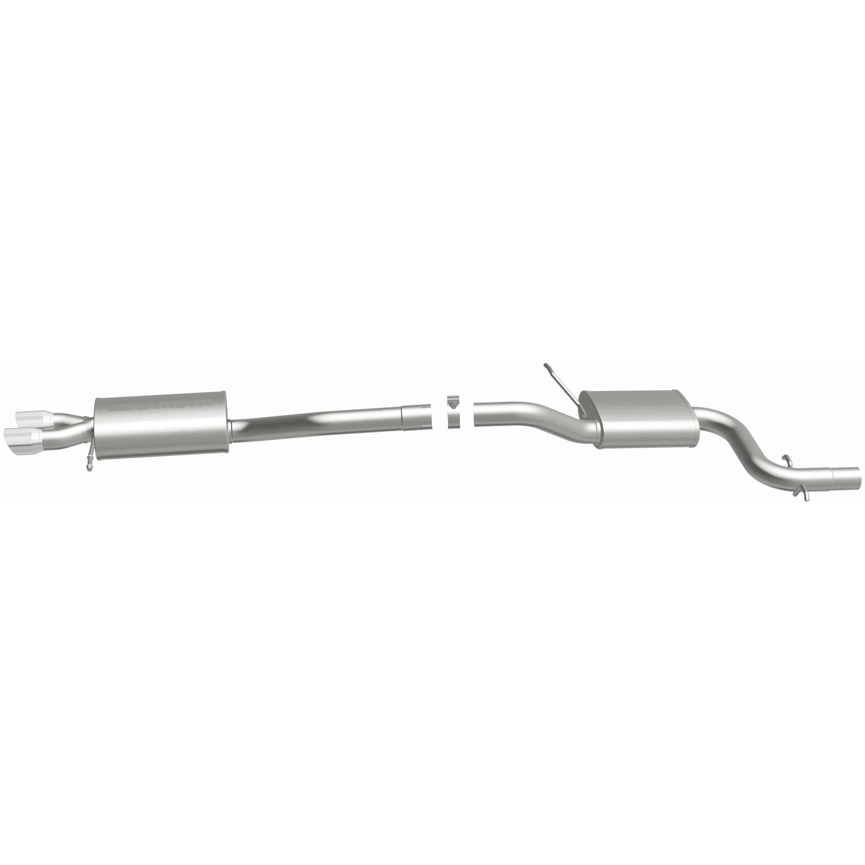 MagnaFlow 2012-2018 Volkswagen Jetta 2.0L | 2014-2018 Volkswagen Jetta 1.8L Touring Series Cat-Back Performance Exhaust System 15158 - Image 4