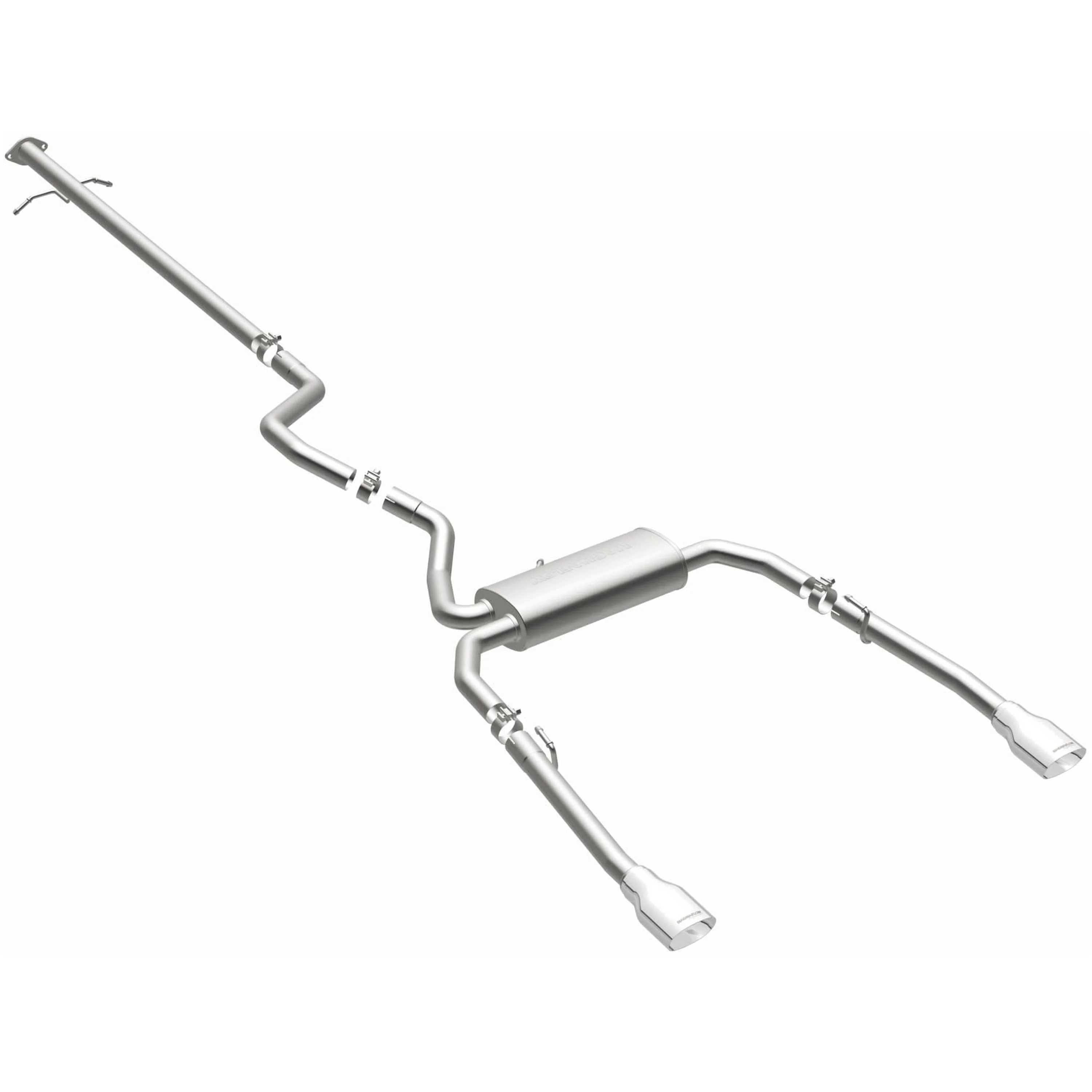 MagnaFlow 2013-2016 Dodge Dart 2.4L | 2013-2016 Dodge Dart 1.4L Street Series Cat-Back Performance Exhaust System 15181 - Image 2