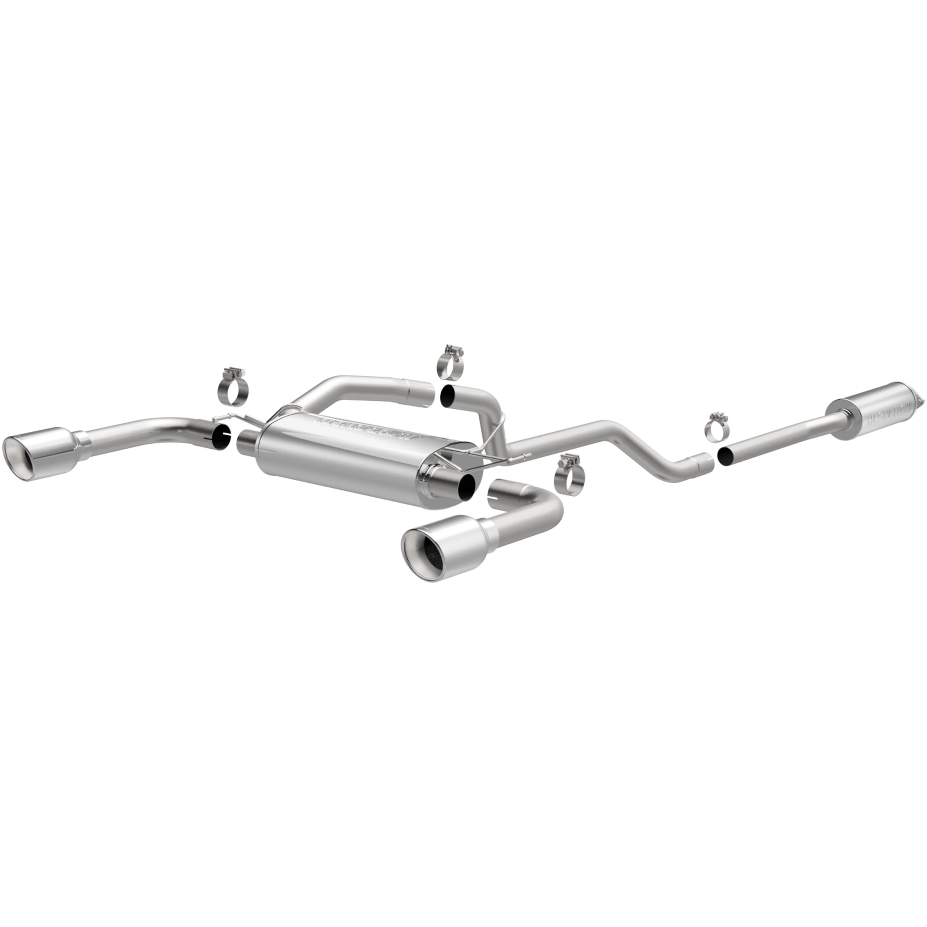 MagnaFlow 2013-2016 Ford Escape 1.6L | 2013-2019 Ford Escape 2.0L Street Series Cat-Back Performance Exhaust System 15203