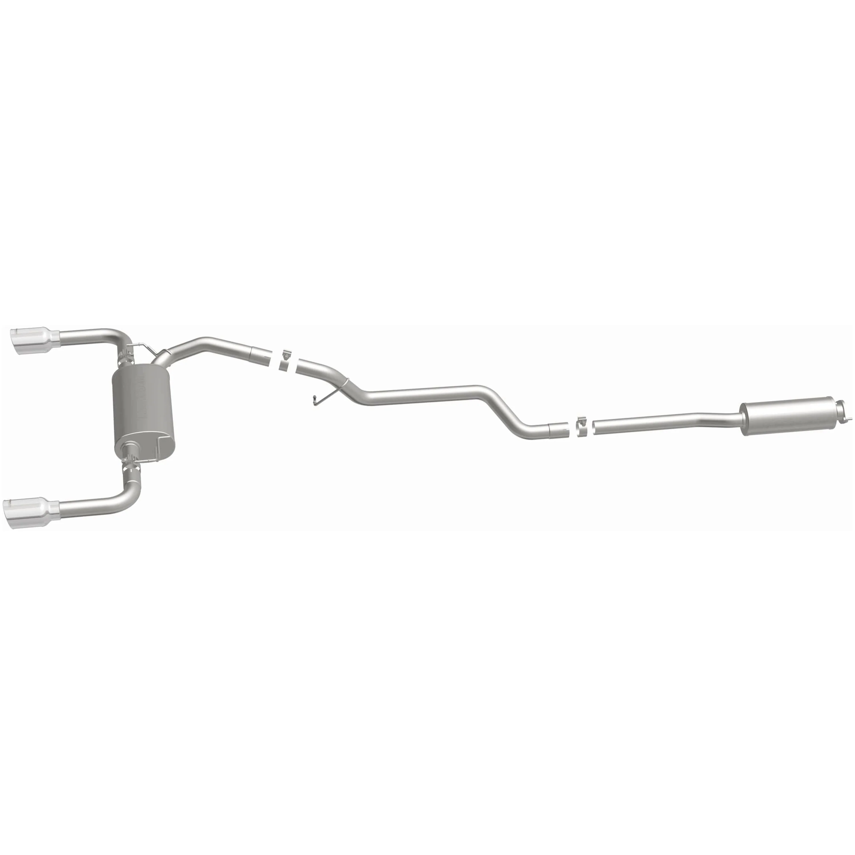 MagnaFlow 2013-2016 Ford Escape 1.6L | 2013-2019 Ford Escape 2.0L Street Series Cat-Back Performance Exhaust System 15203 - Image 4