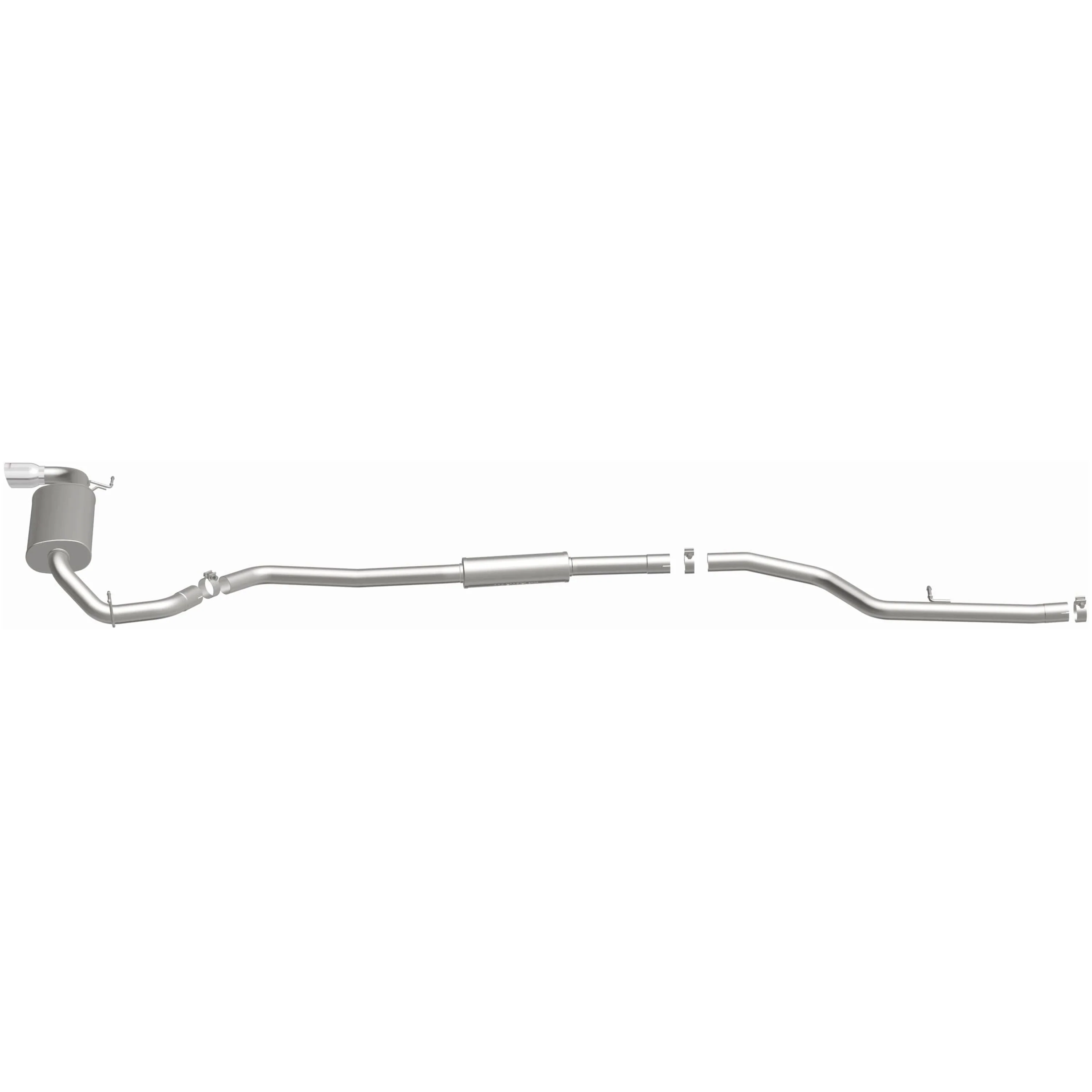 MagnaFlow 2013-2018 BMW 320i 2.0L Touring Series Cat-Back Performance Exhaust System 15235 - Image 4