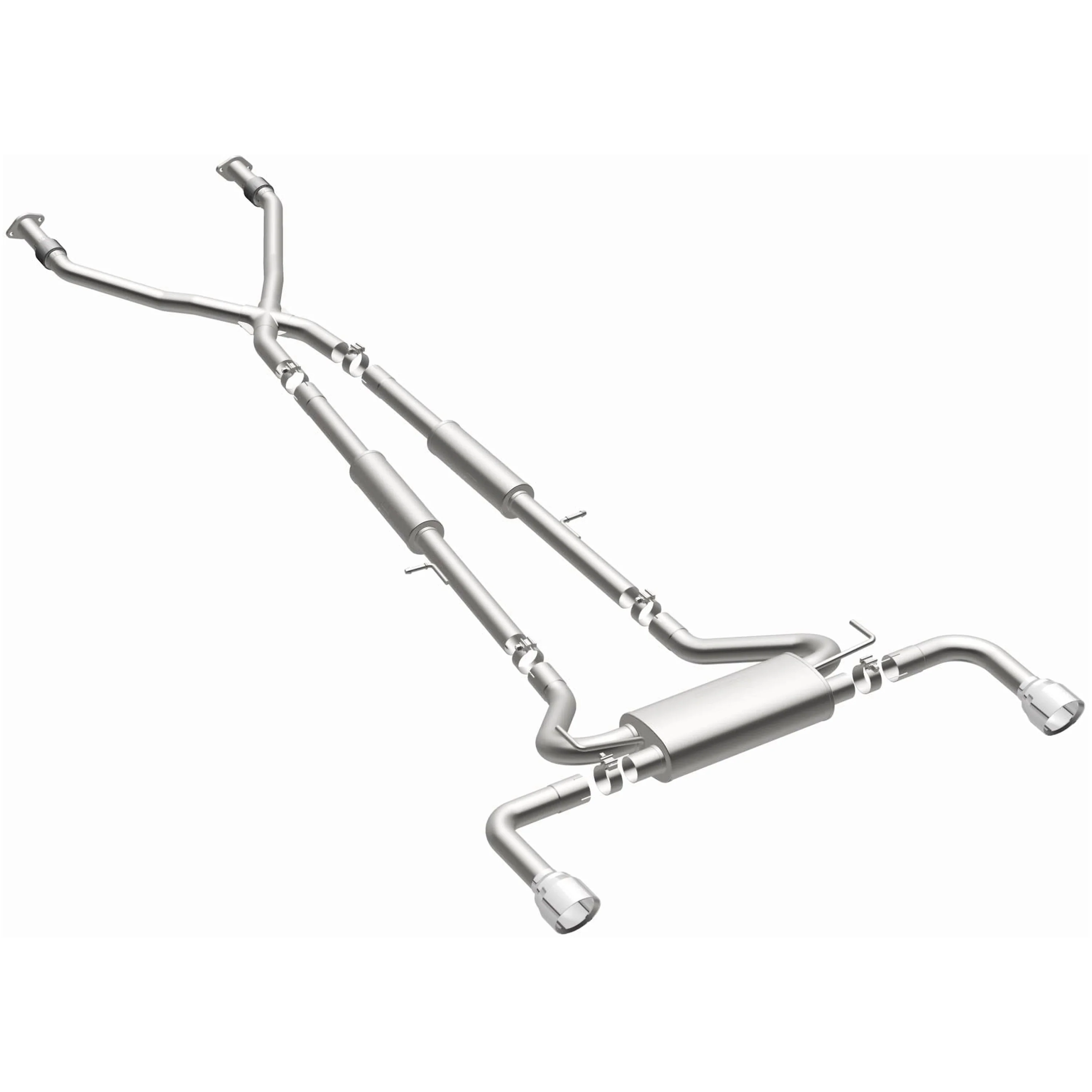 MagnaFlow Street Series Cat-Back Performance Exhaust System 15310 - Image 2