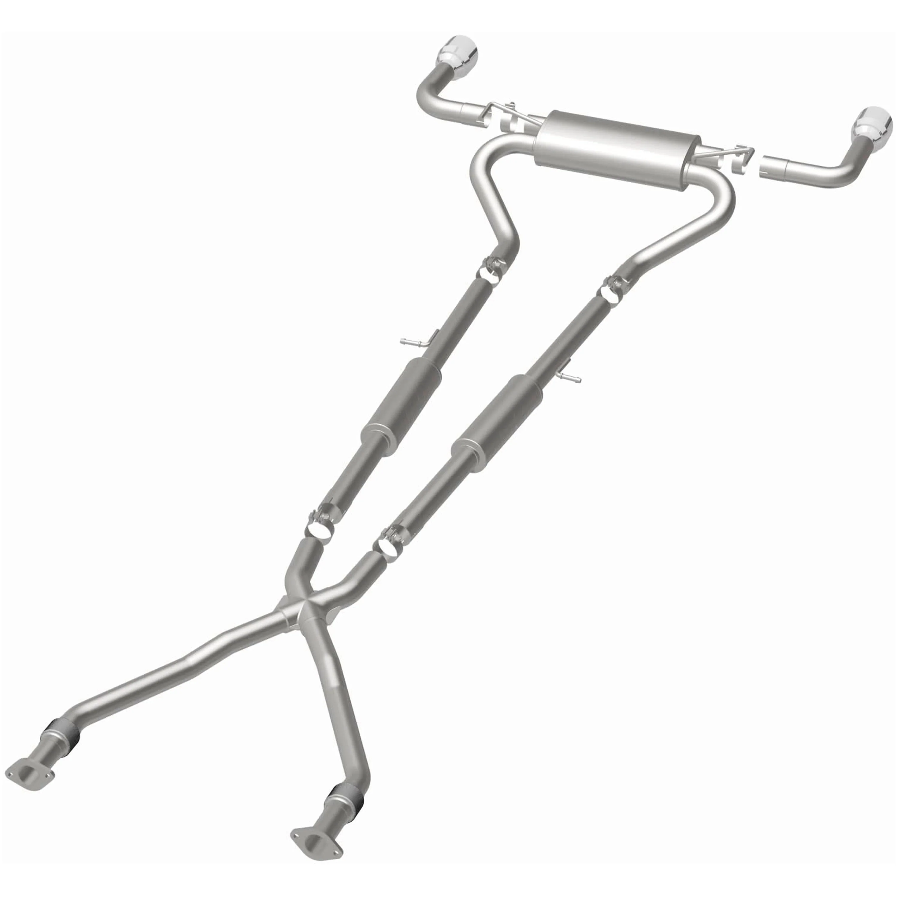 MagnaFlow Street Series Cat-Back Performance Exhaust System 15310 - Image 3