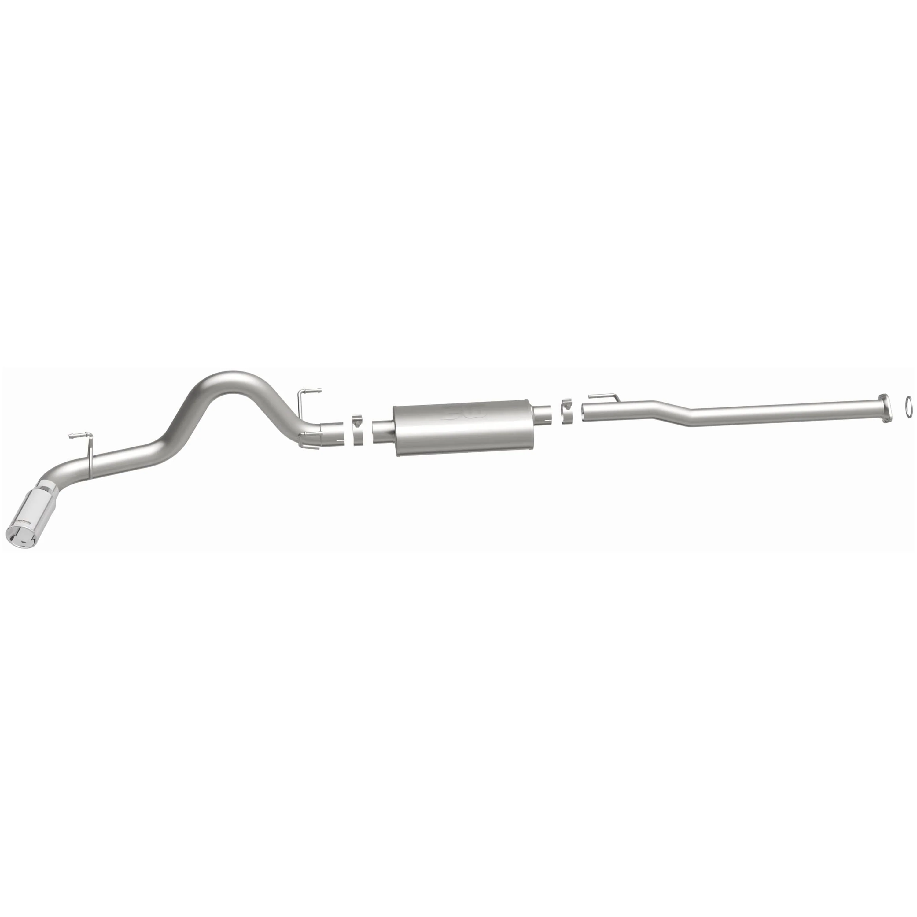 MagnaFlow 2013-2015 Toyota Tacoma 4.0L Street Series Cat-Back Performance Exhaust System 15315 - Image 4