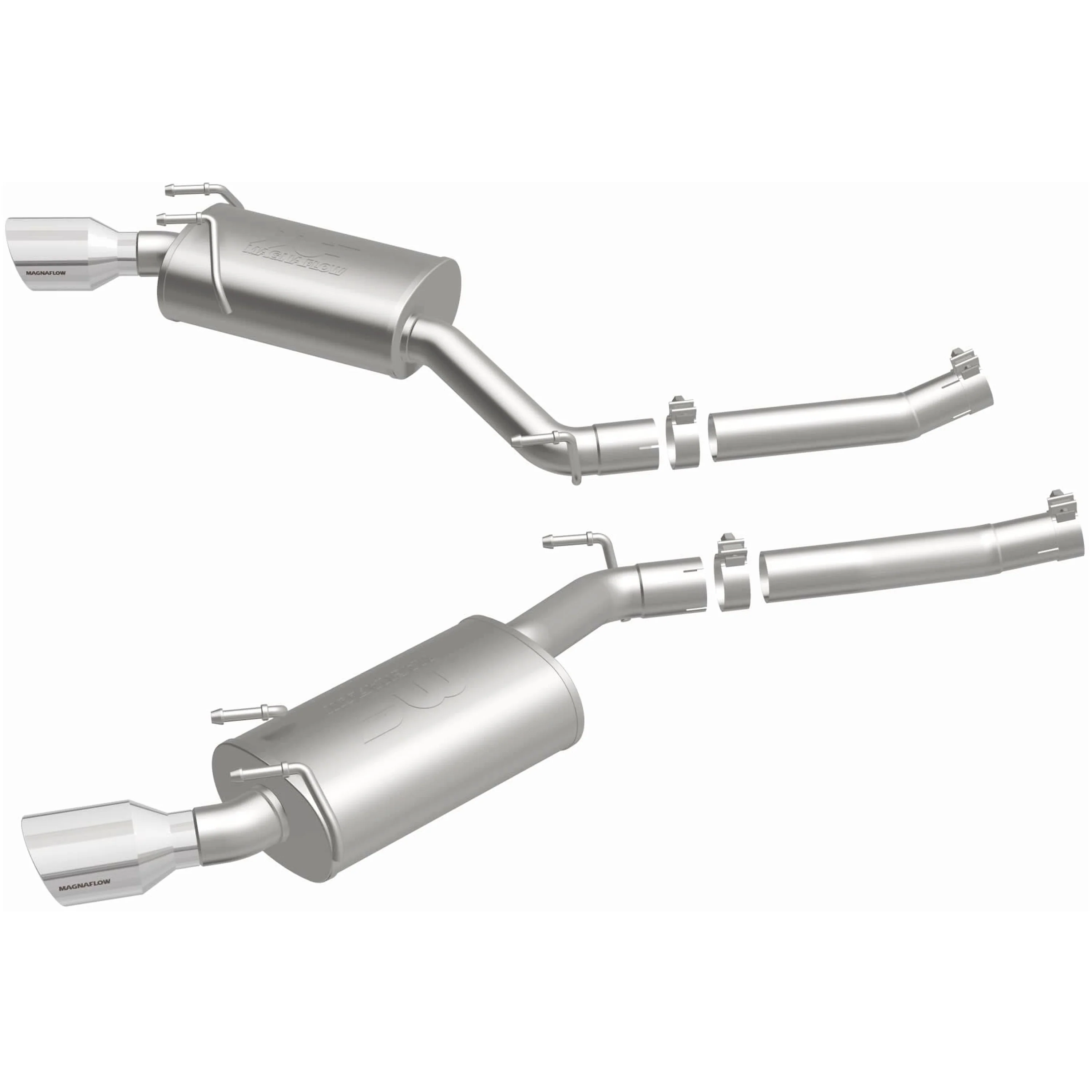 MagnaFlow 2010-2015 Chevrolet Camaro 3.6L Street Series Axle Back Performance Exhaust System 15354 - Image 4
