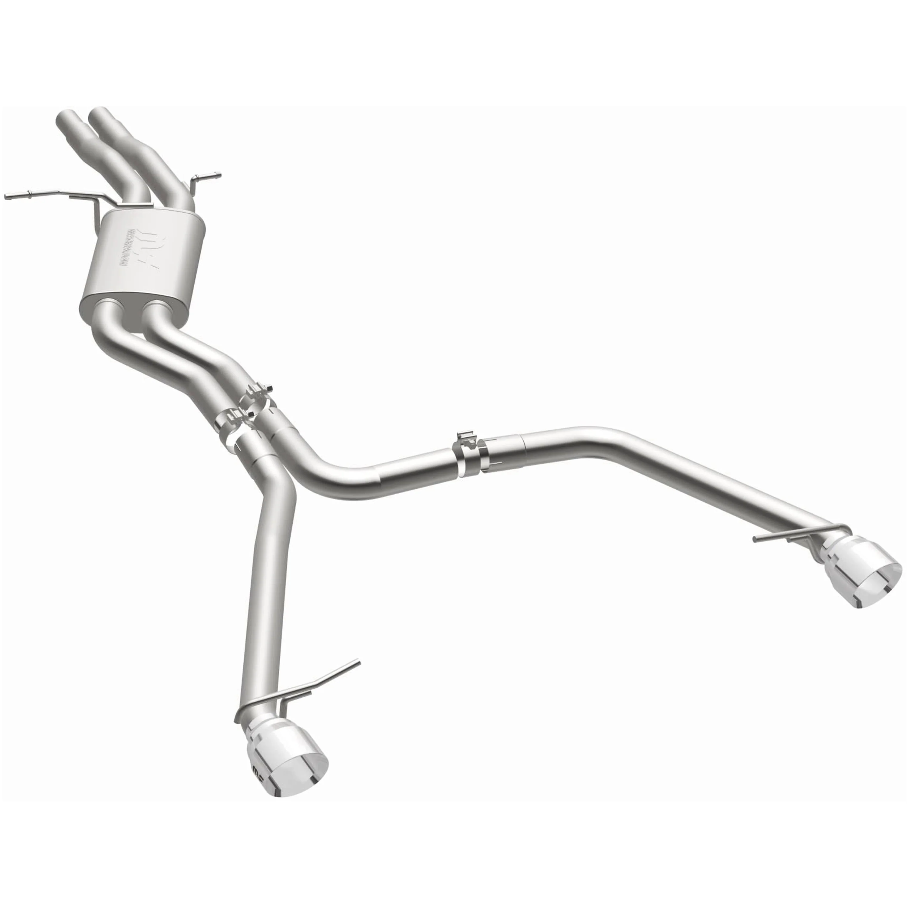 MagnaFlow 2014-2017 Audi Q5 3.0L Touring Series Cat-Back Performance Exhaust System 15378 - Image 2