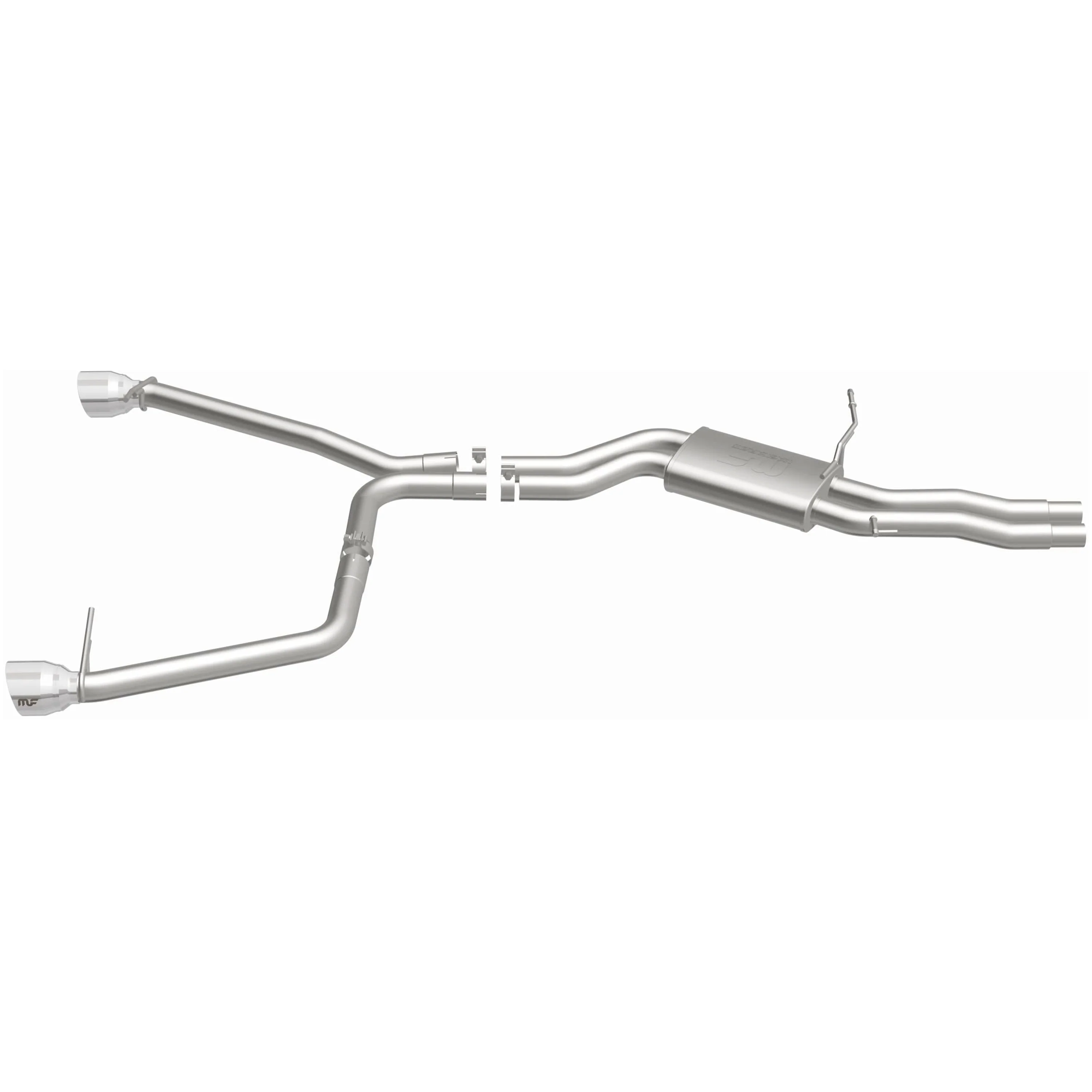 MagnaFlow 2014-2017 Audi Q5 3.0L Touring Series Cat-Back Performance Exhaust System 15378 - Image 4