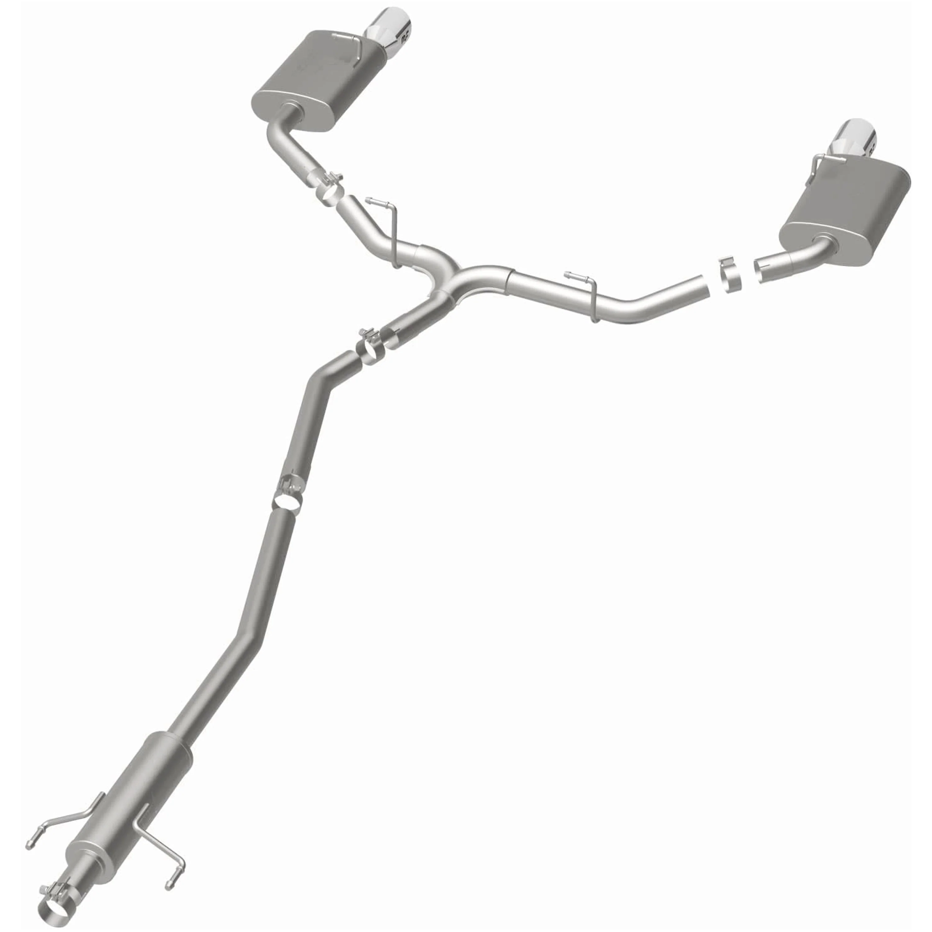 MagnaFlow 2007-2012 Ford Fusion 3.0L | 2010-2012 Ford Fusion 3.5L Street Series Cat-Back Performance Exhaust System 15552 - Image 3
