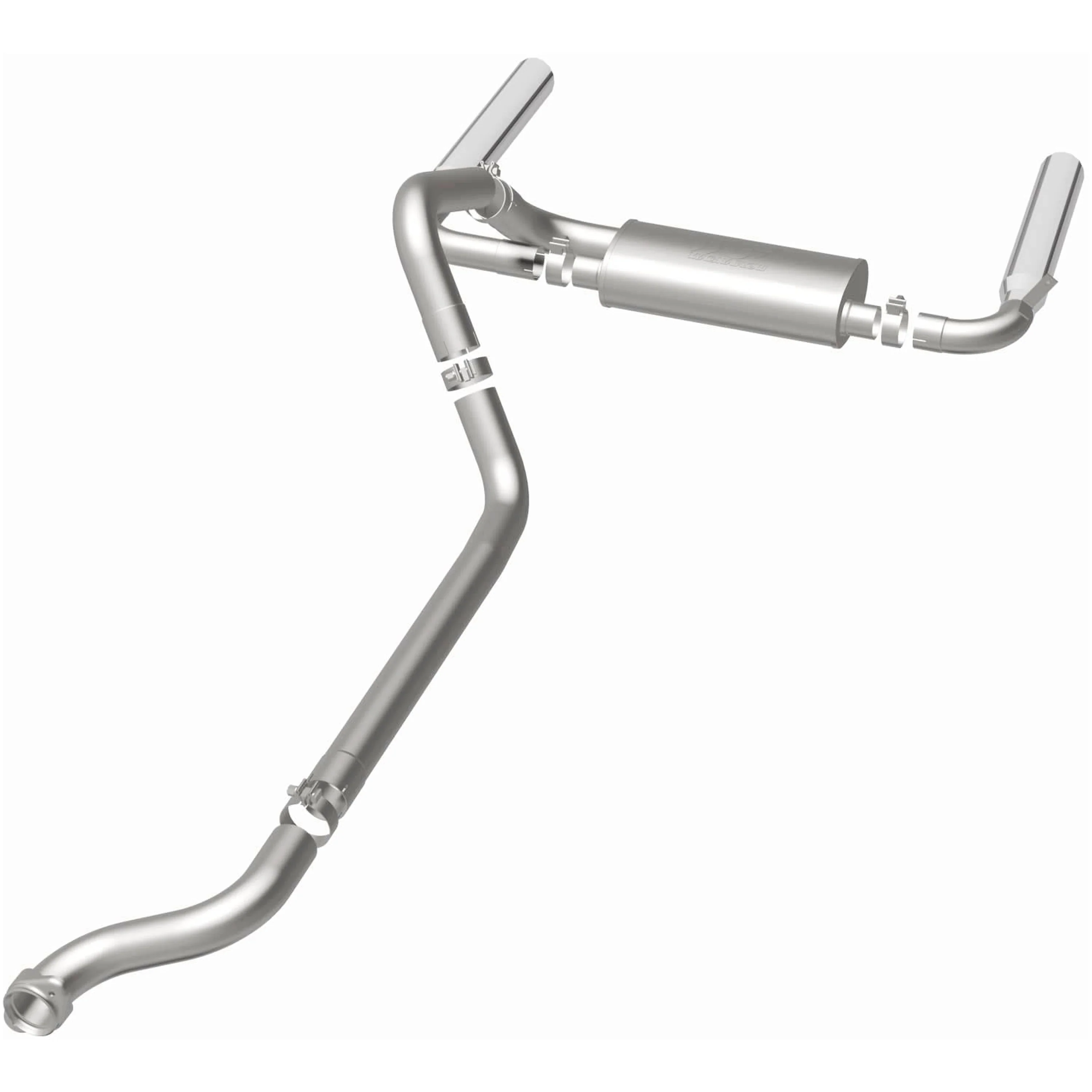 MagnaFlow 1993-1995 Chevrolet Camaro 5.7L | 1993-1995 Pontiac Firebird 5.7L Street Series Cat-Back Performance Exhaust System 15620 - Image 3
