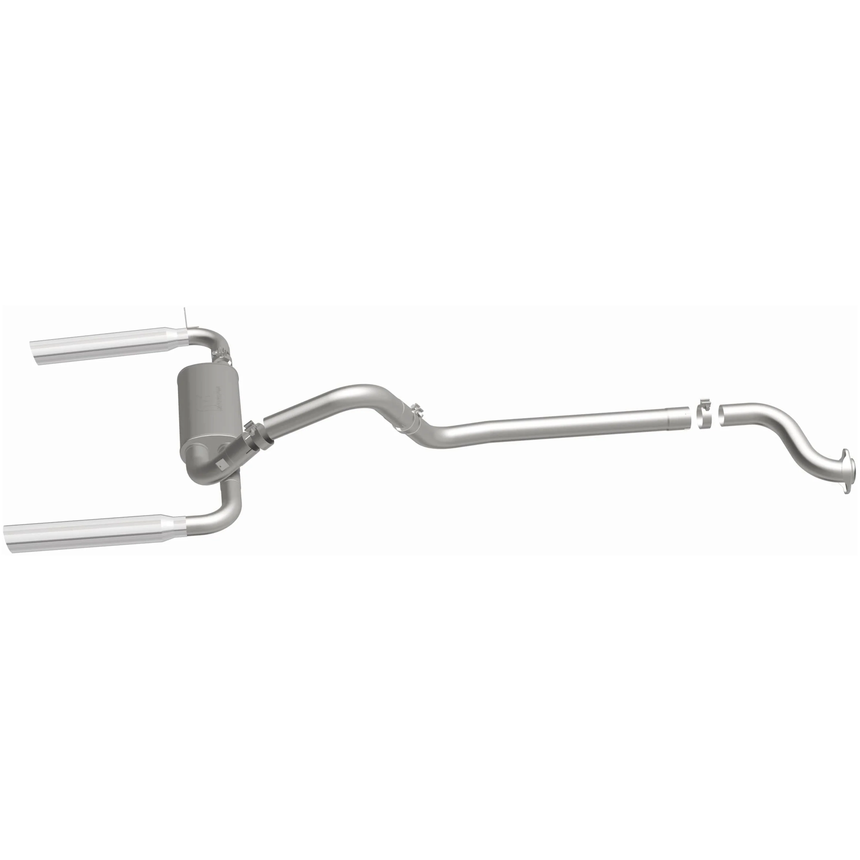 MagnaFlow 1993-1995 Chevrolet Camaro 5.7L | 1993-1995 Pontiac Firebird 5.7L Street Series Cat-Back Performance Exhaust System 15620 - Image 4
