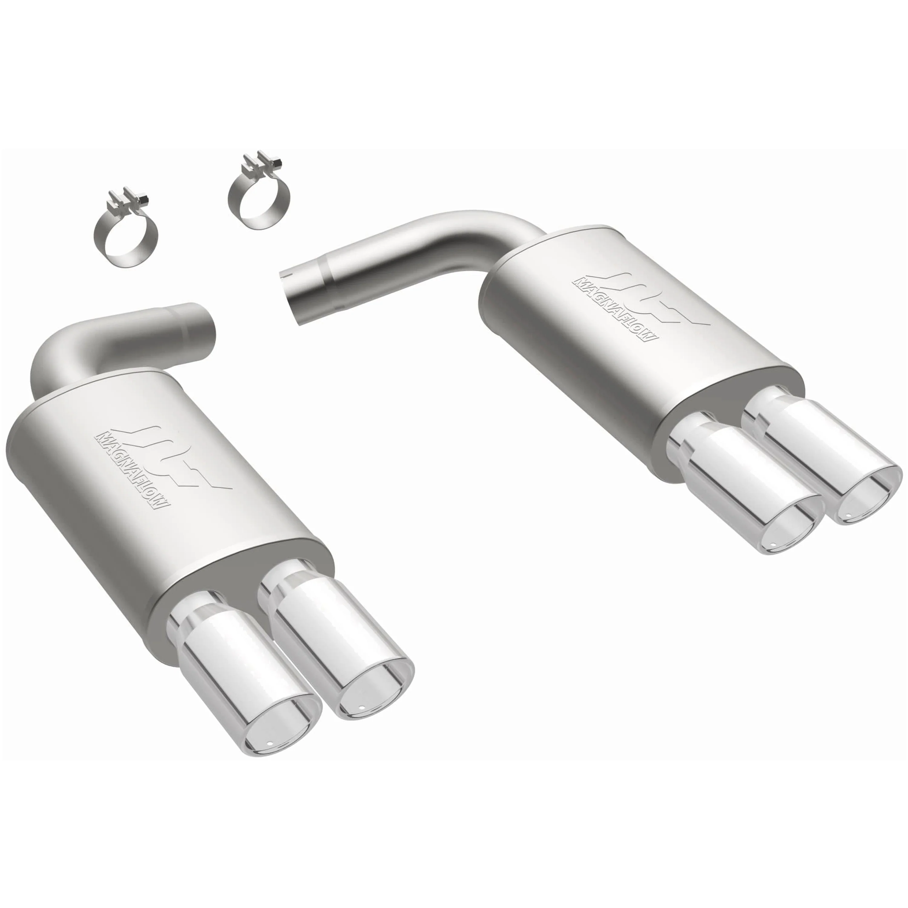 MagnaFlow 1992-1996 Chevrolet Corvette 5.7L Street Series Axle Back Performance Exhaust System 15623 - Image 2